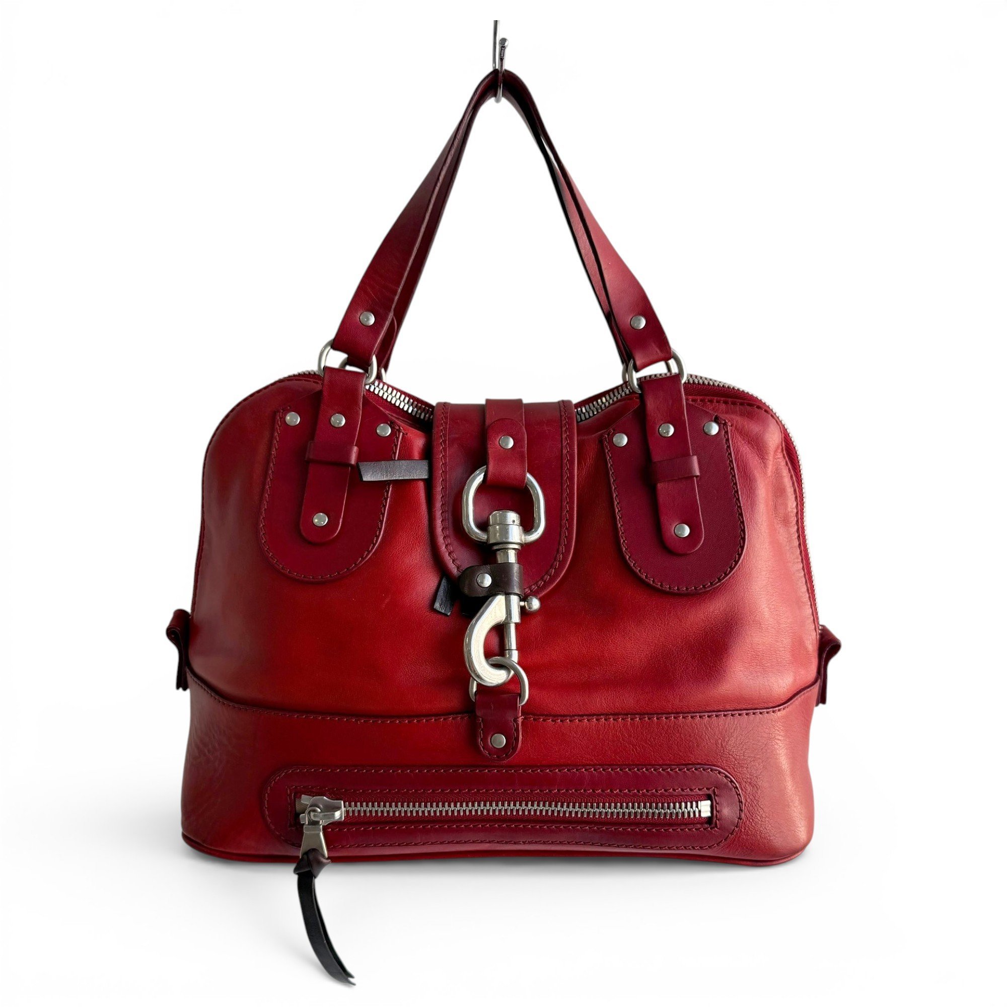 Leather handbag