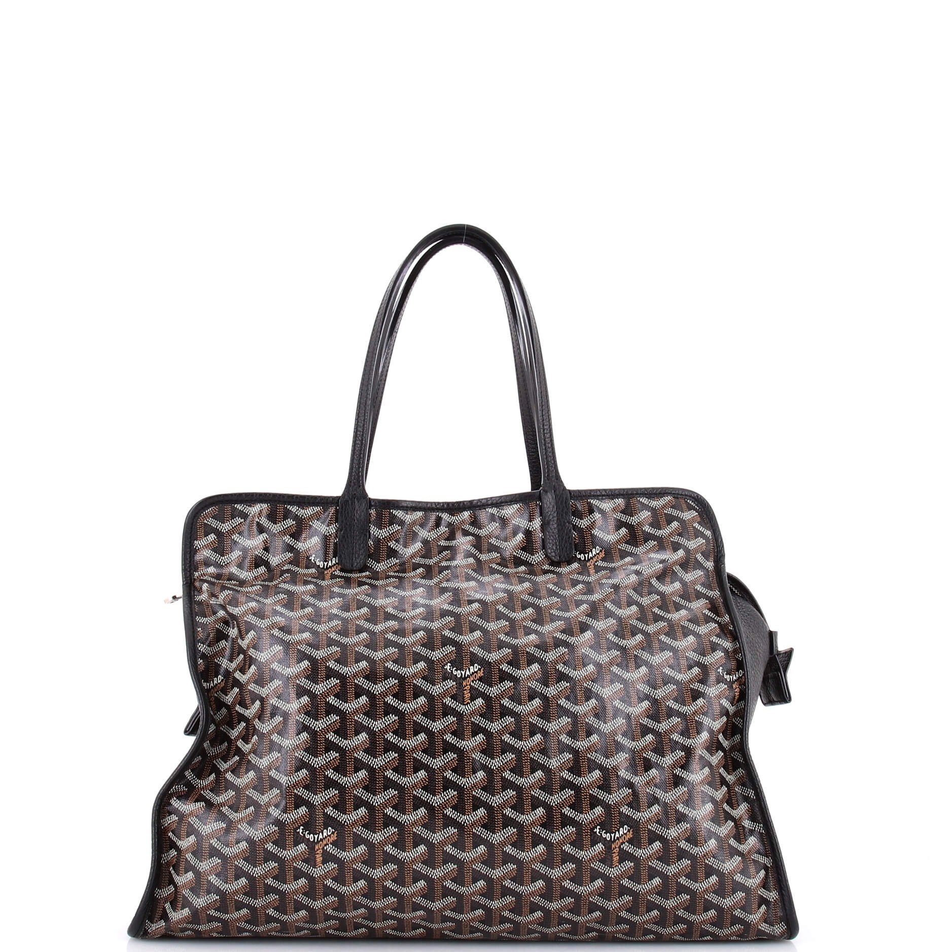 Goyard Hardy Pet Carrier Coated Canvas PM