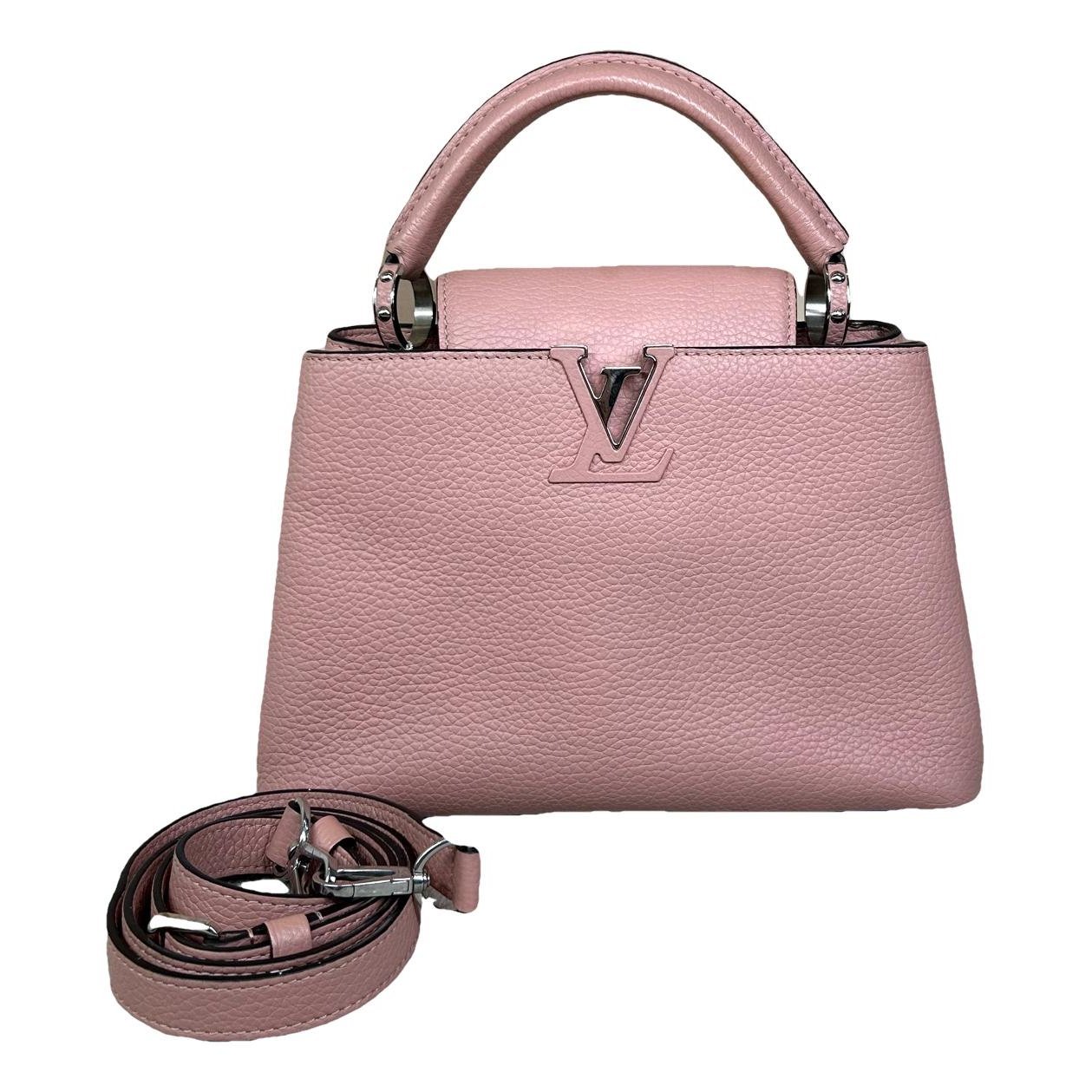 Capucines leather handbag