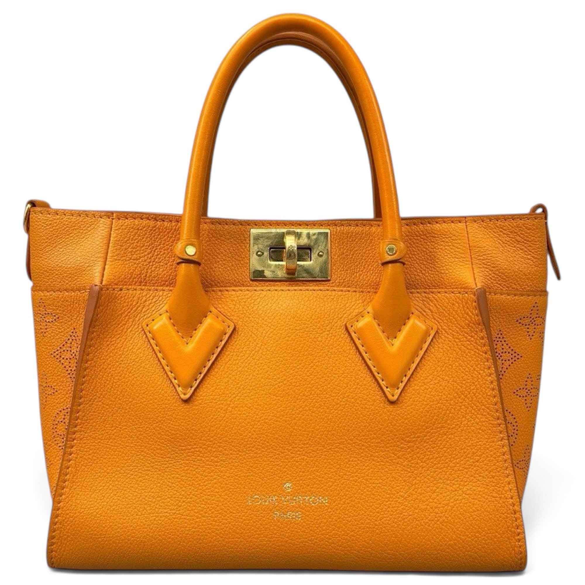 On My Side leather handbag