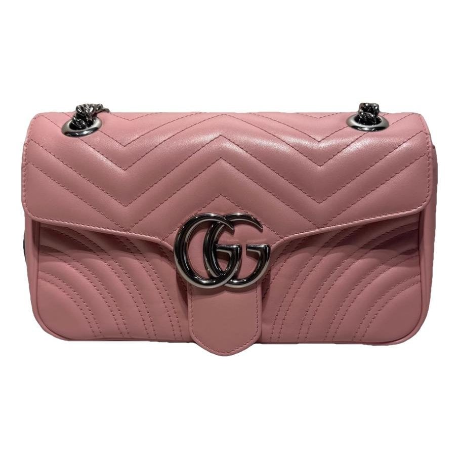 GG Marmont Flap leather crossbody bag
