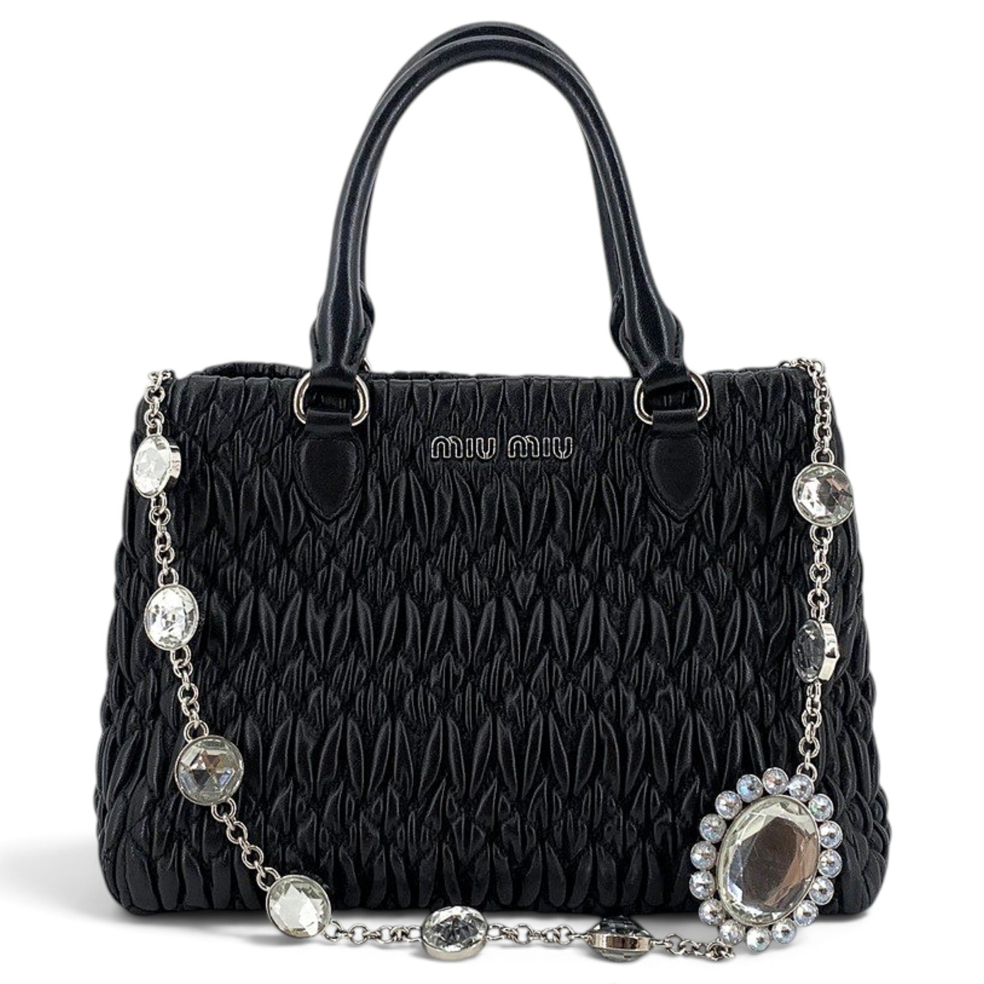 Leather tote