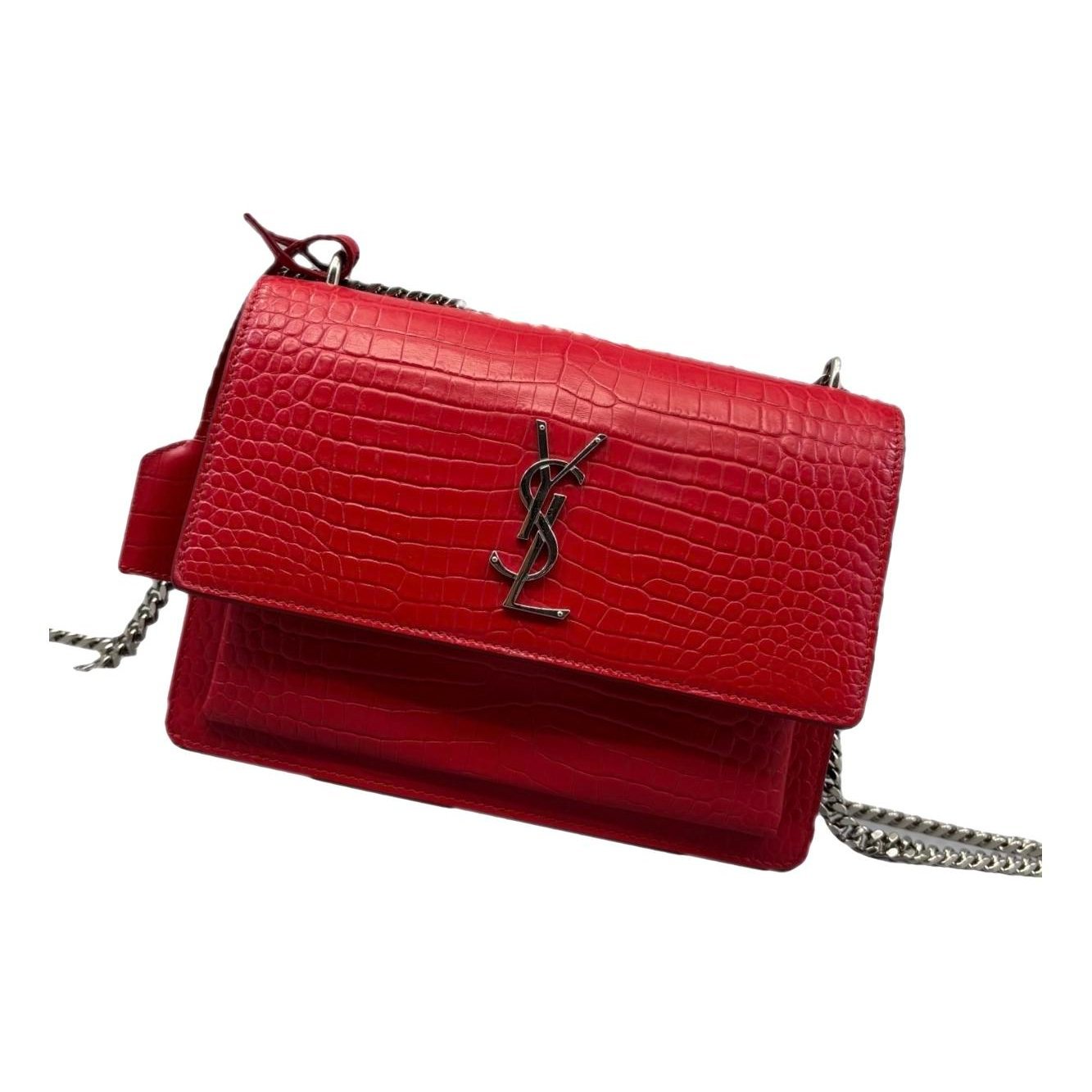 Sunset leather handbag