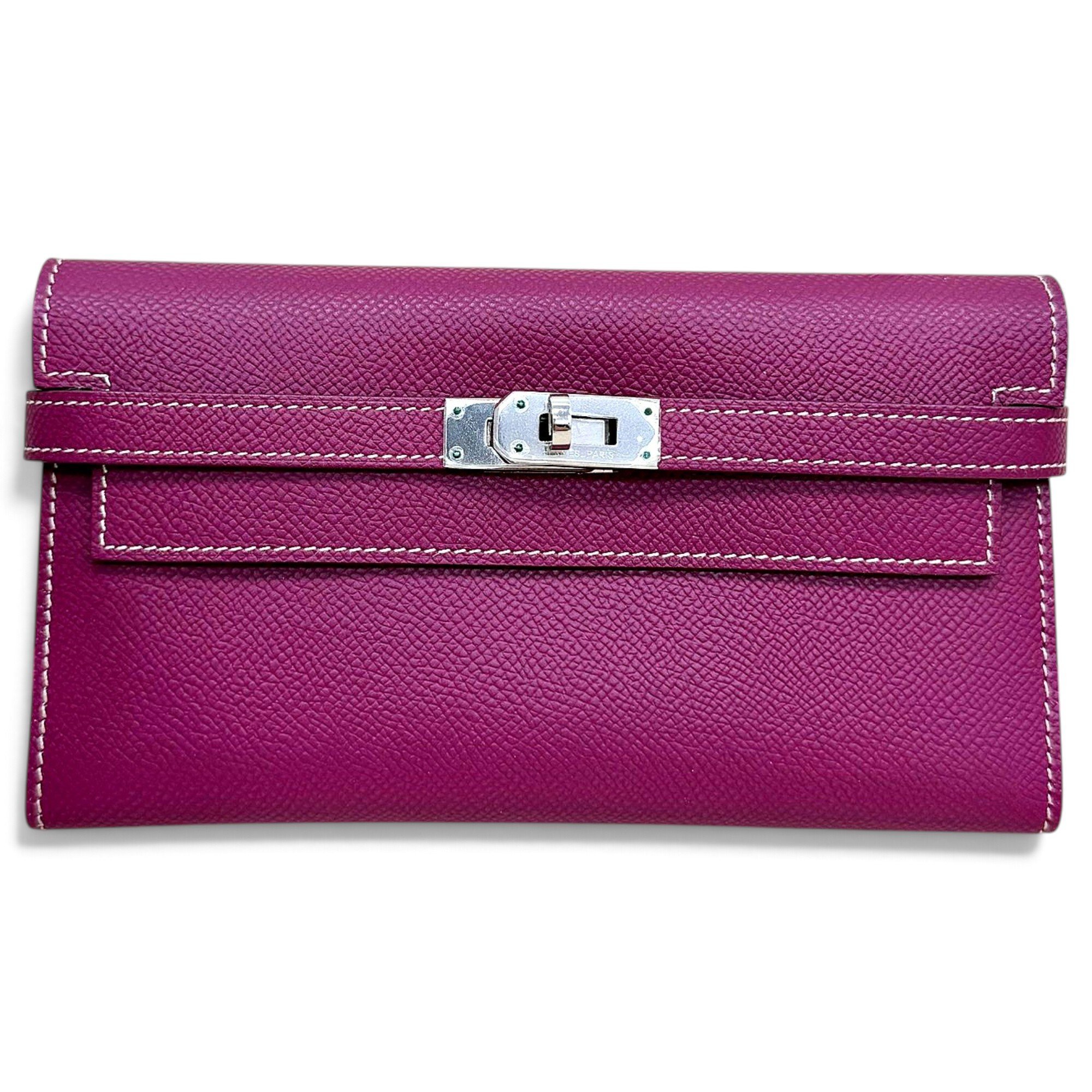 Kelly to go leather clutch bag
