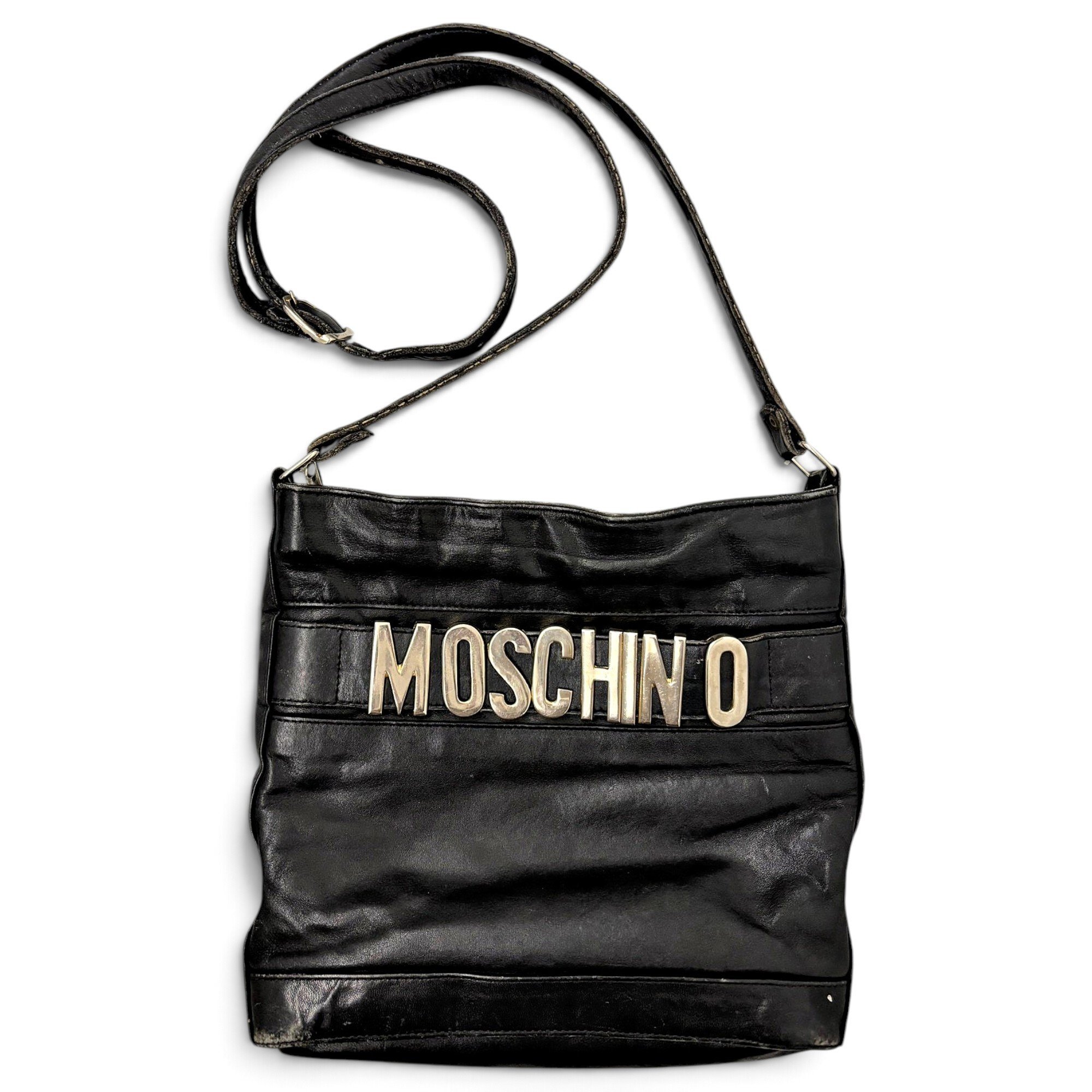 Leather crossbody bag