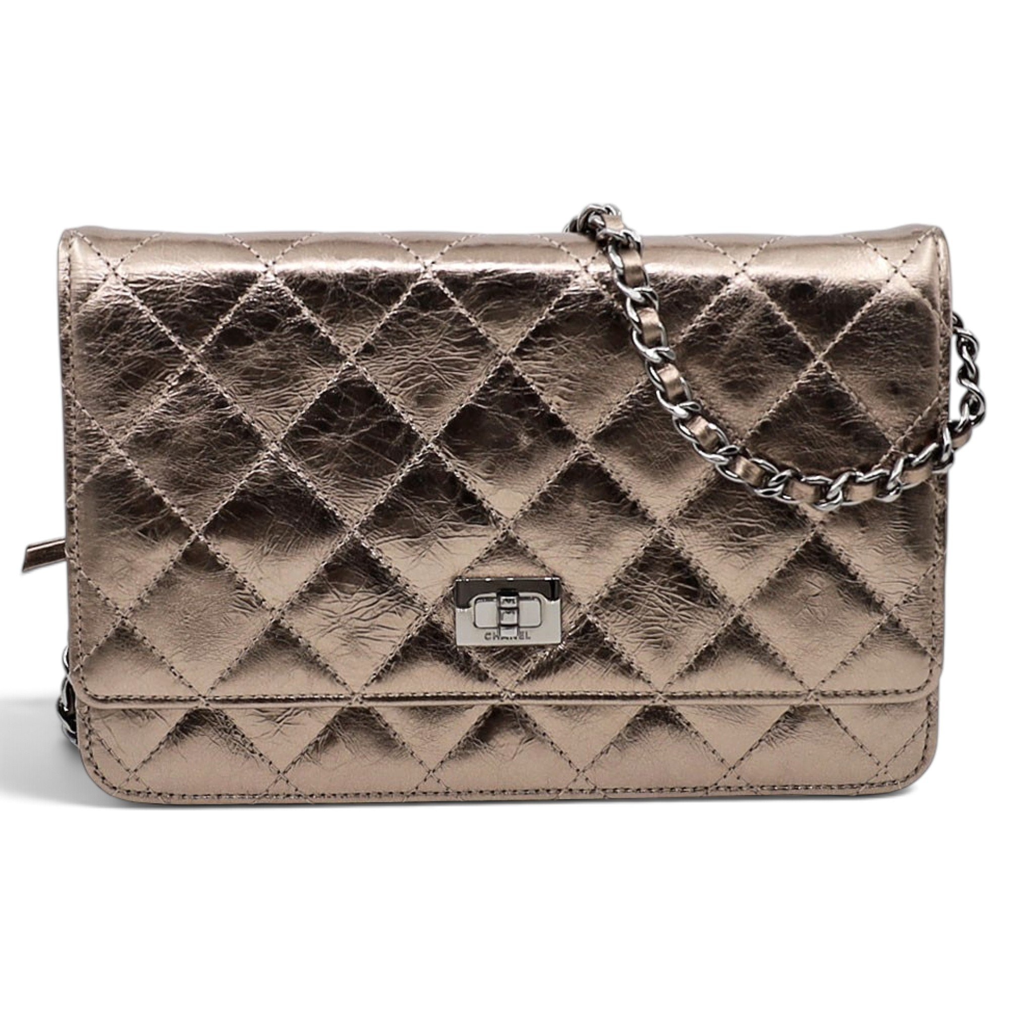 Wallet On Chain 2.55 leather handbag