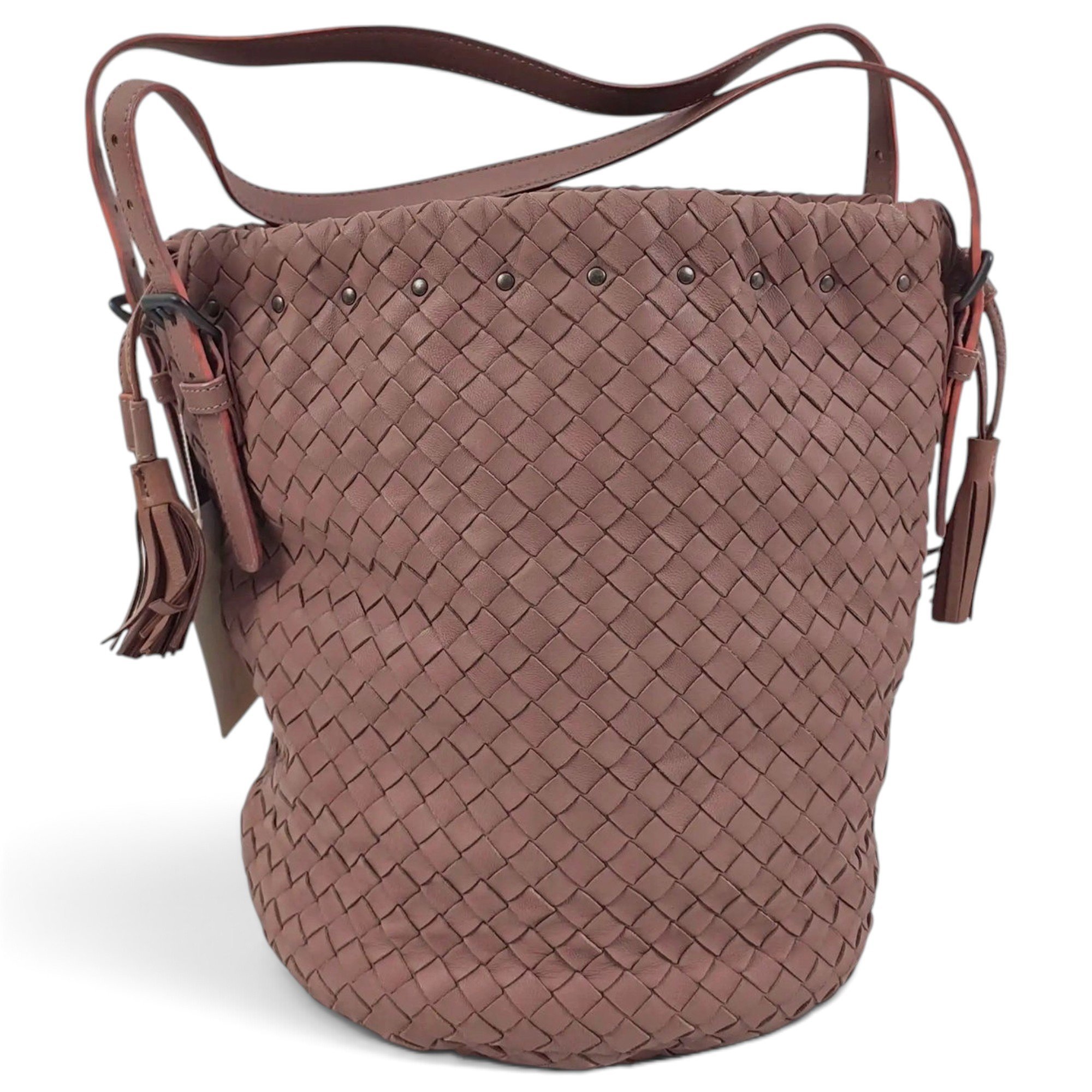 Leather handbag
