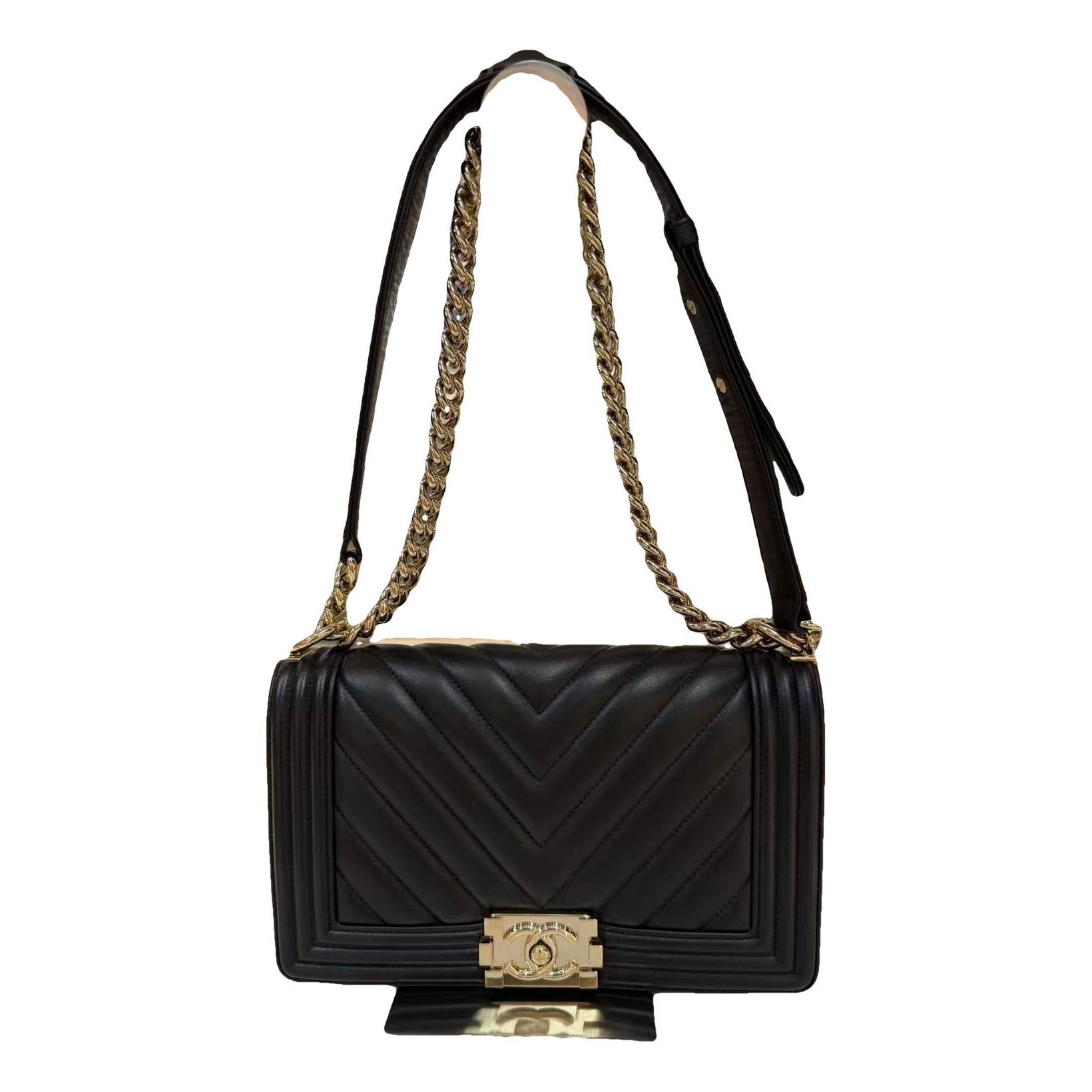 Boy leather crossbody bag