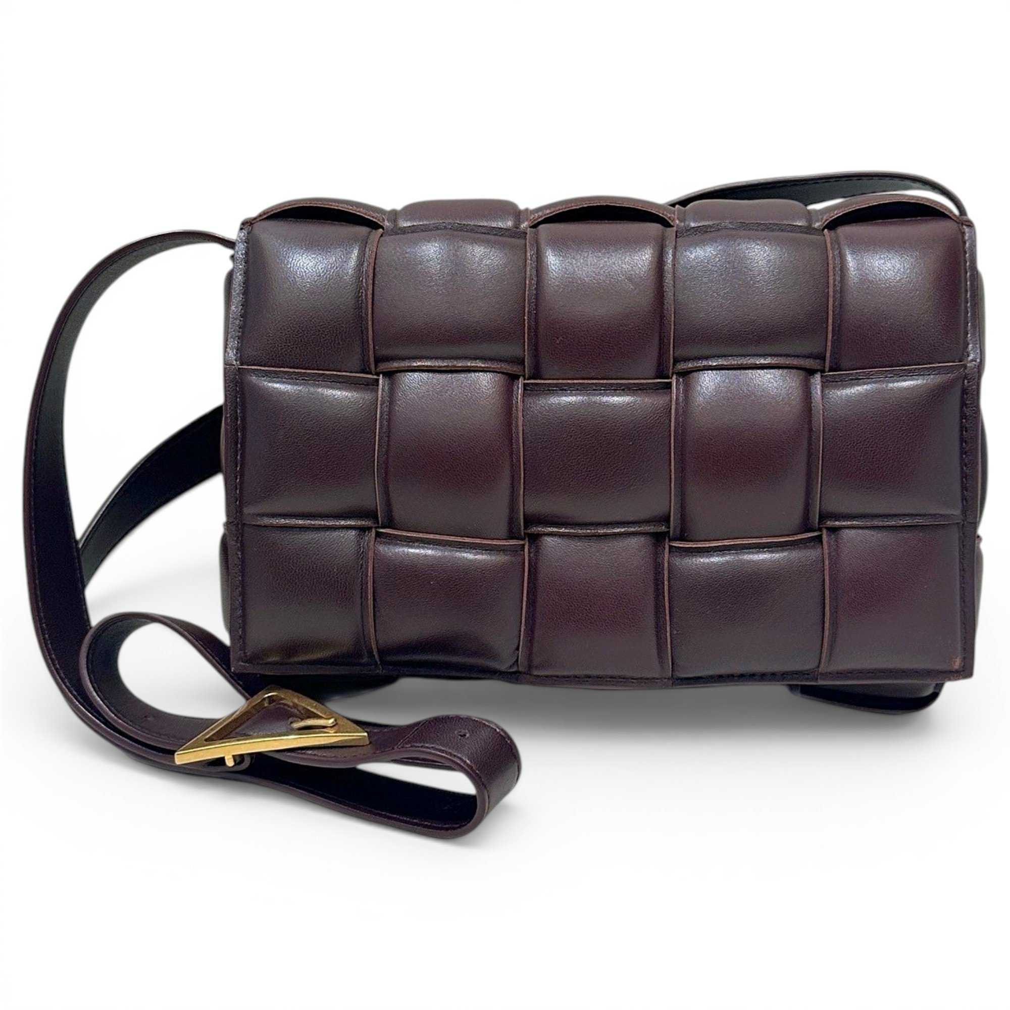 Cassette Padded leather crossbody bag