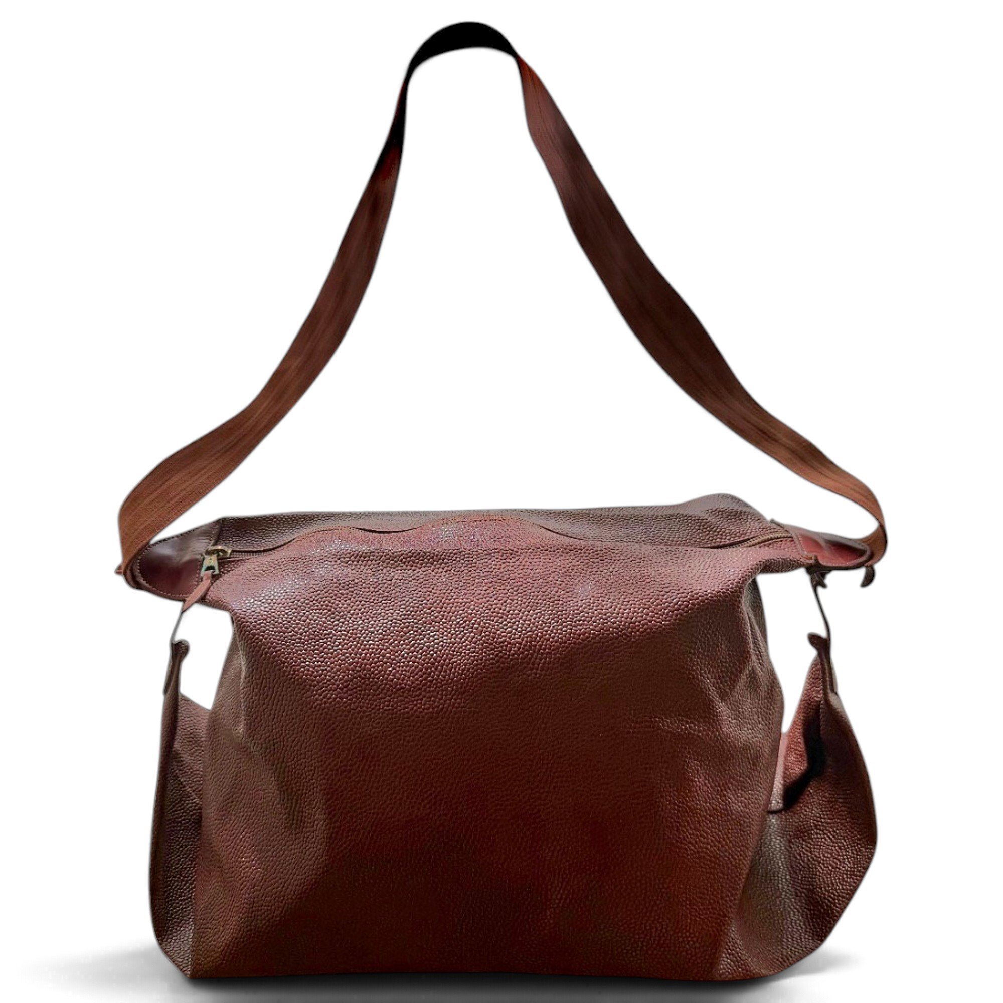 Leather satchel