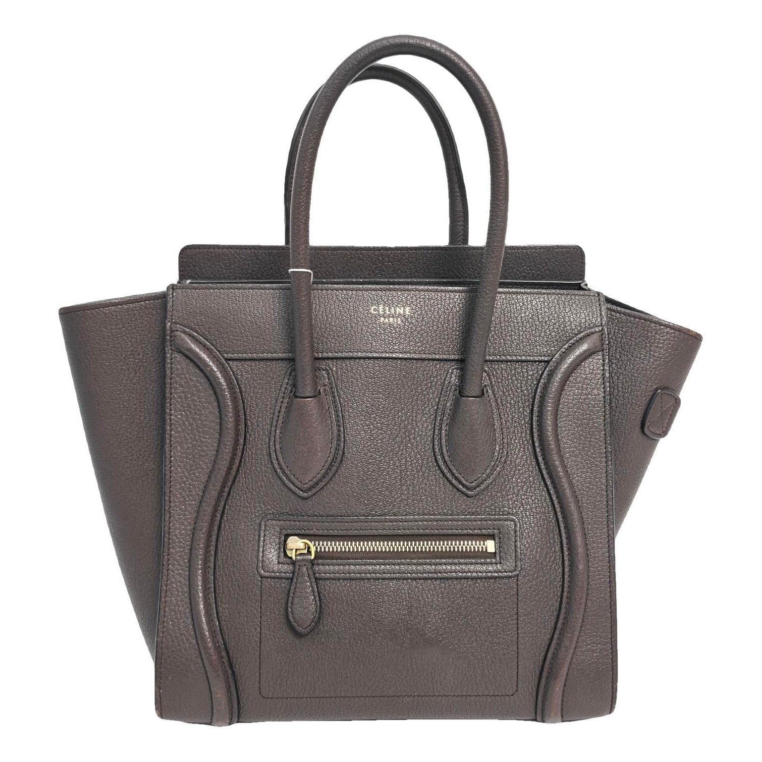 Luggage leather handbag