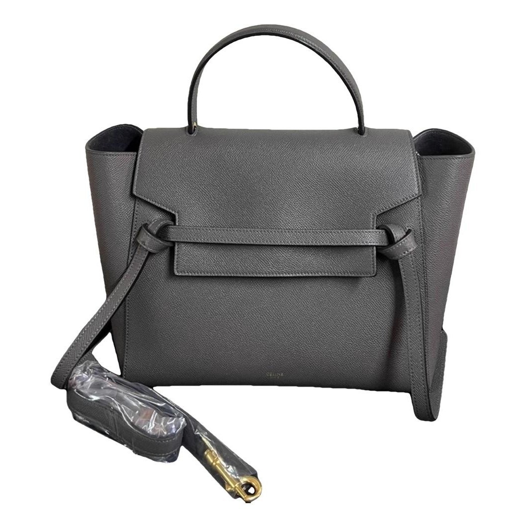 Belt leather handbag