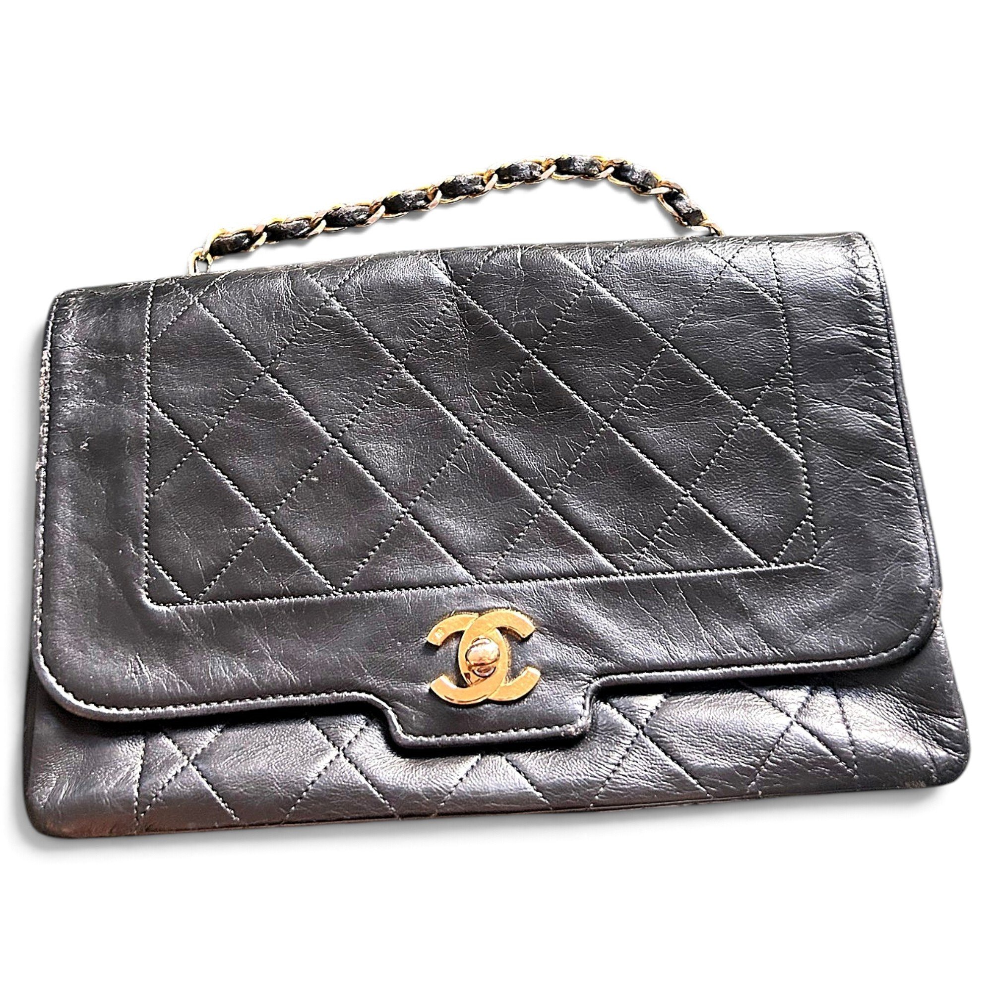 Diana leather handbag