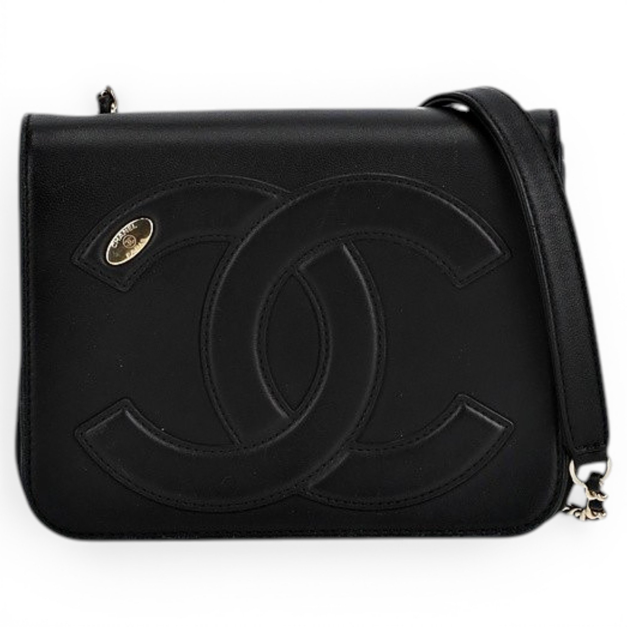 Leather crossbody bag