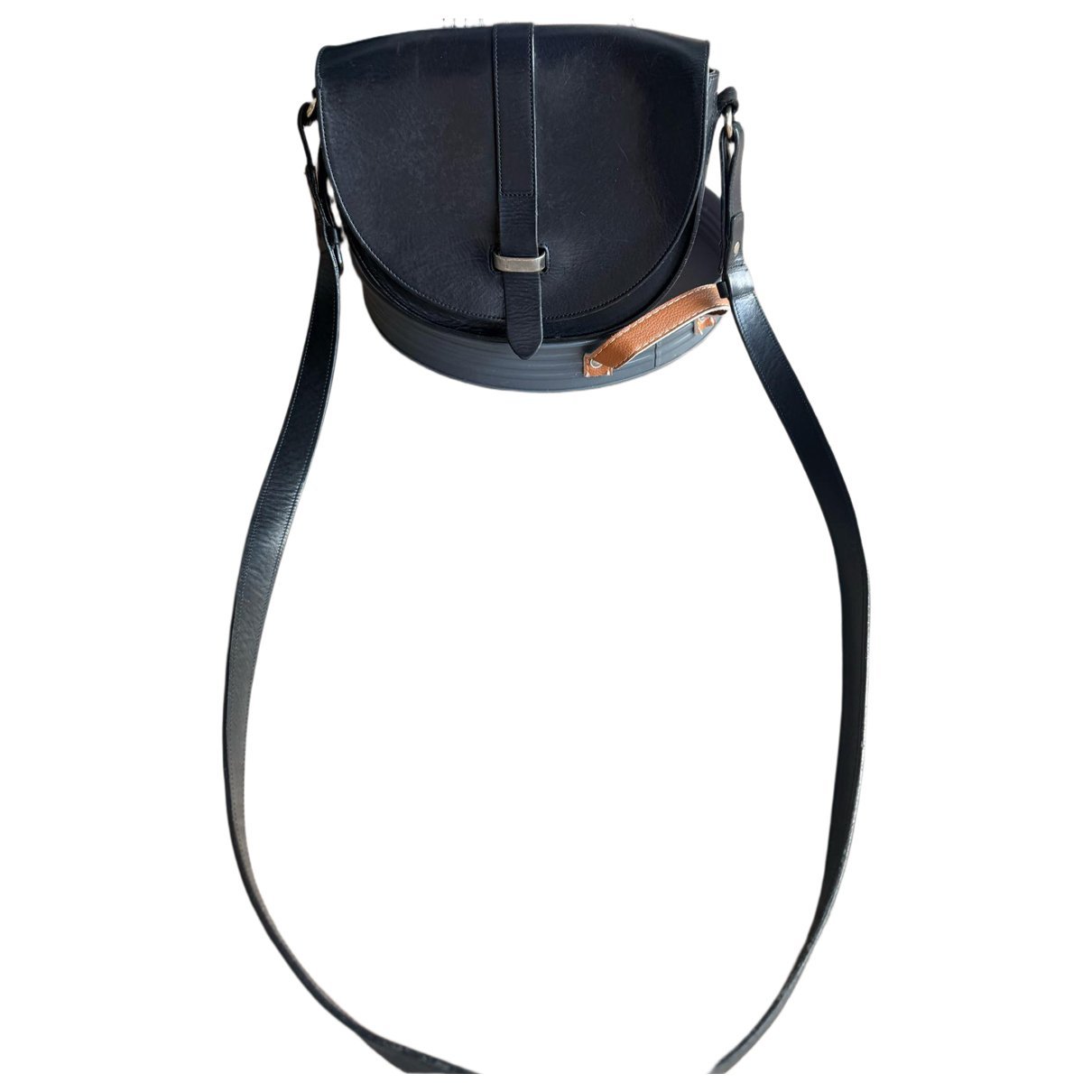 Claude leather crossbody bag