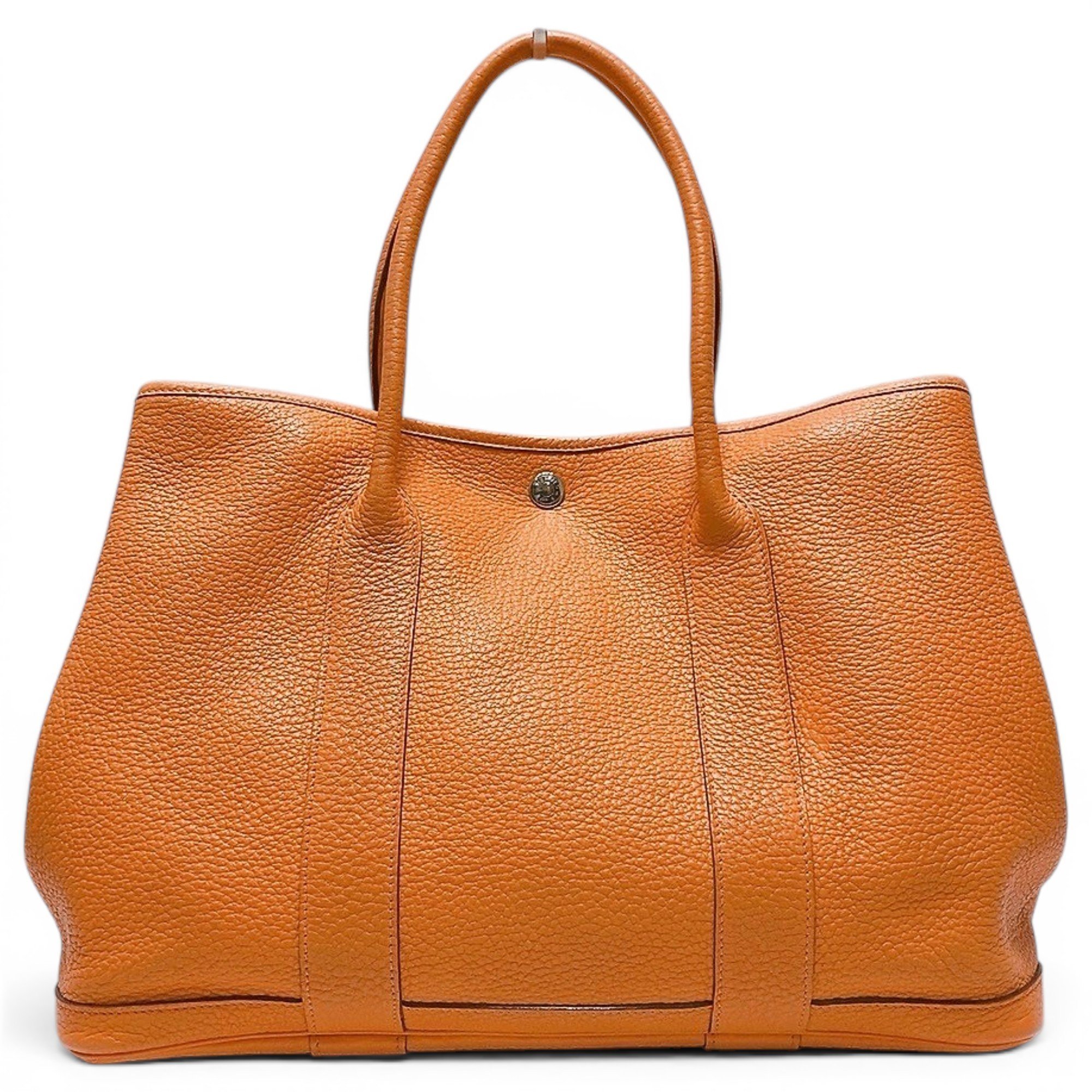 Garden Party leather handbag
