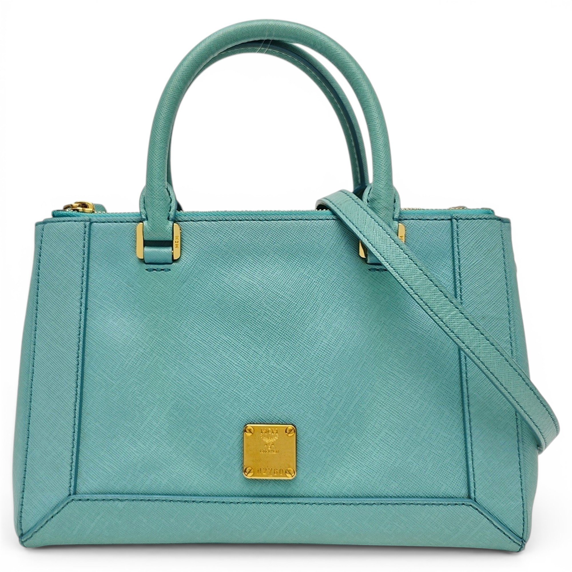Leather handbag