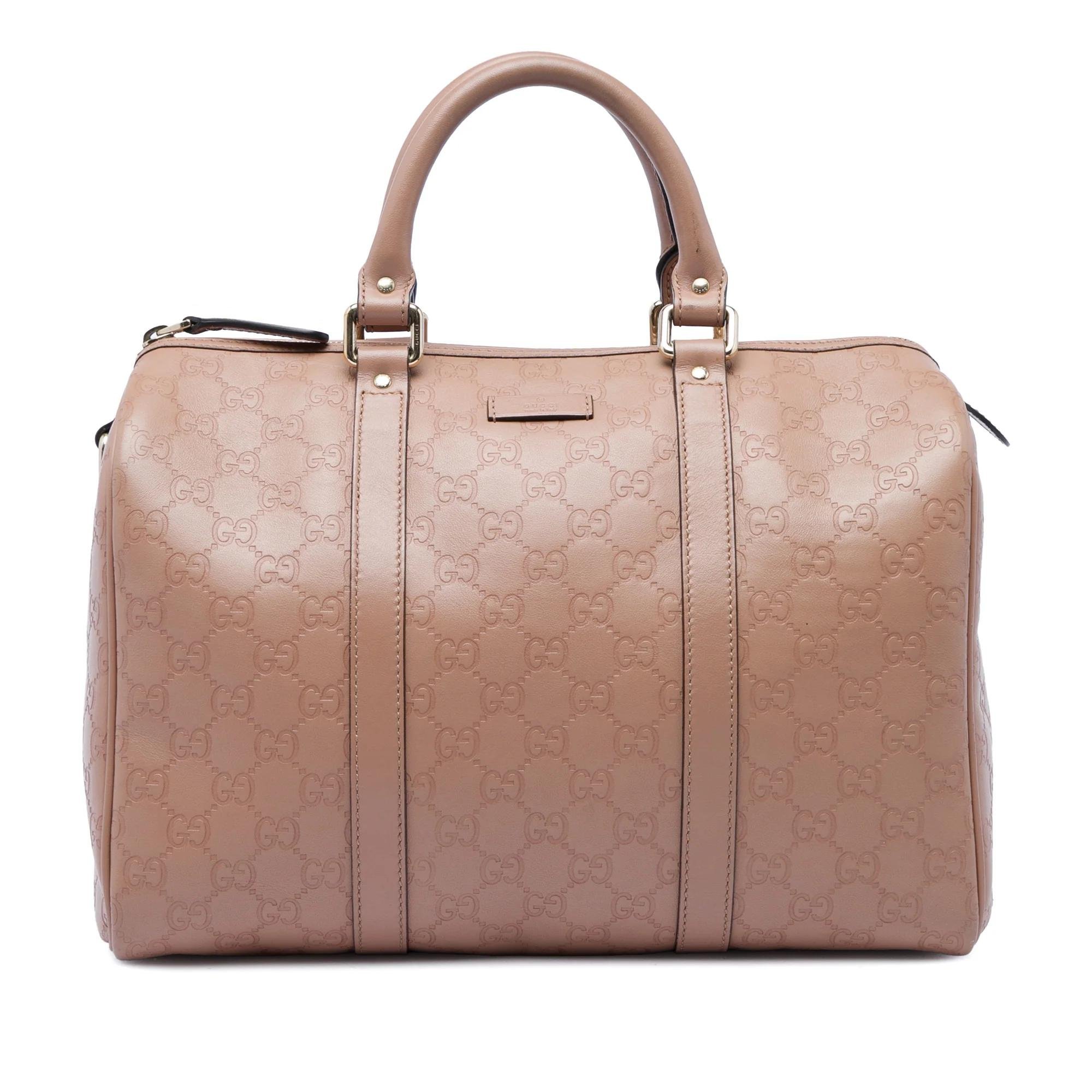 Boston pony-style calfskin handbag
