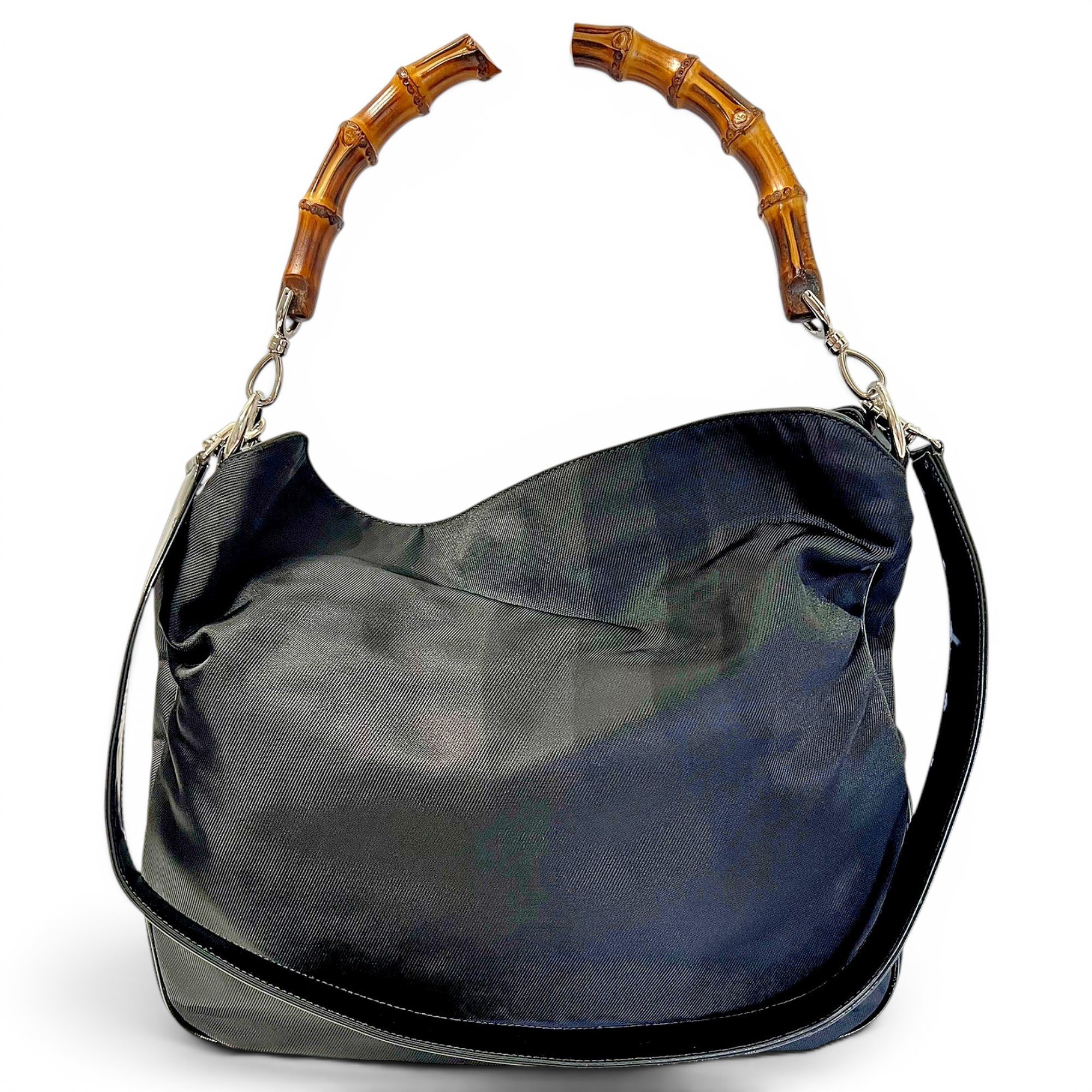 Bamboo Top Handle handbag