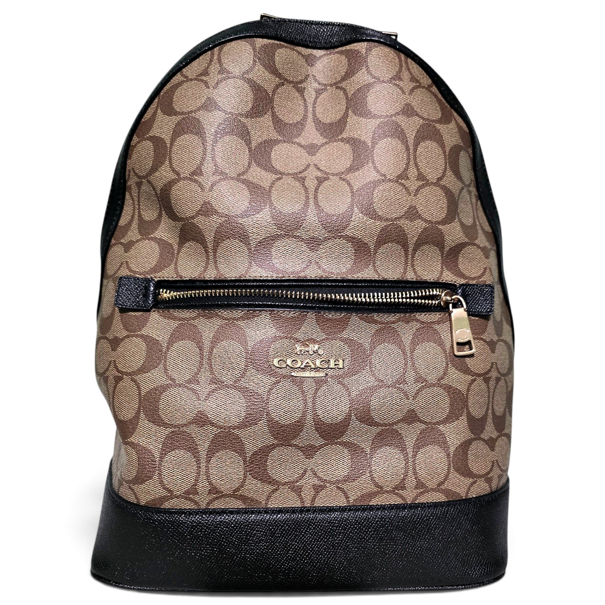 Campus leather backpack