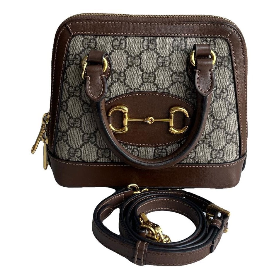 Handle Horsebit 1955 leather handbag
