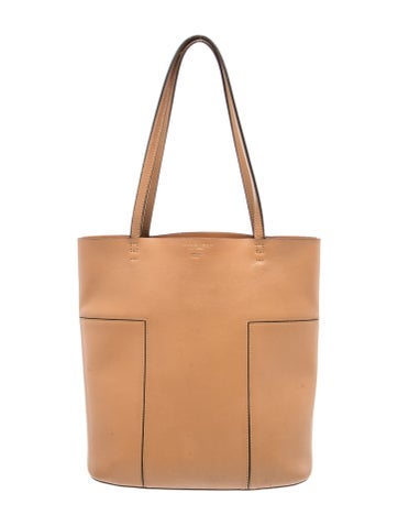 Leather Bucket Bag
