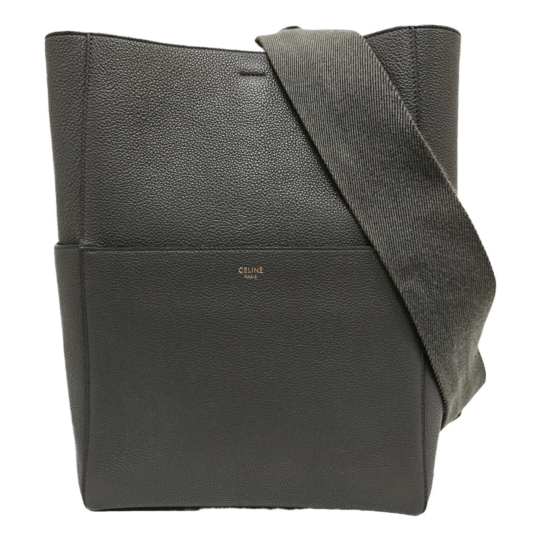Seau Sangle leather tote