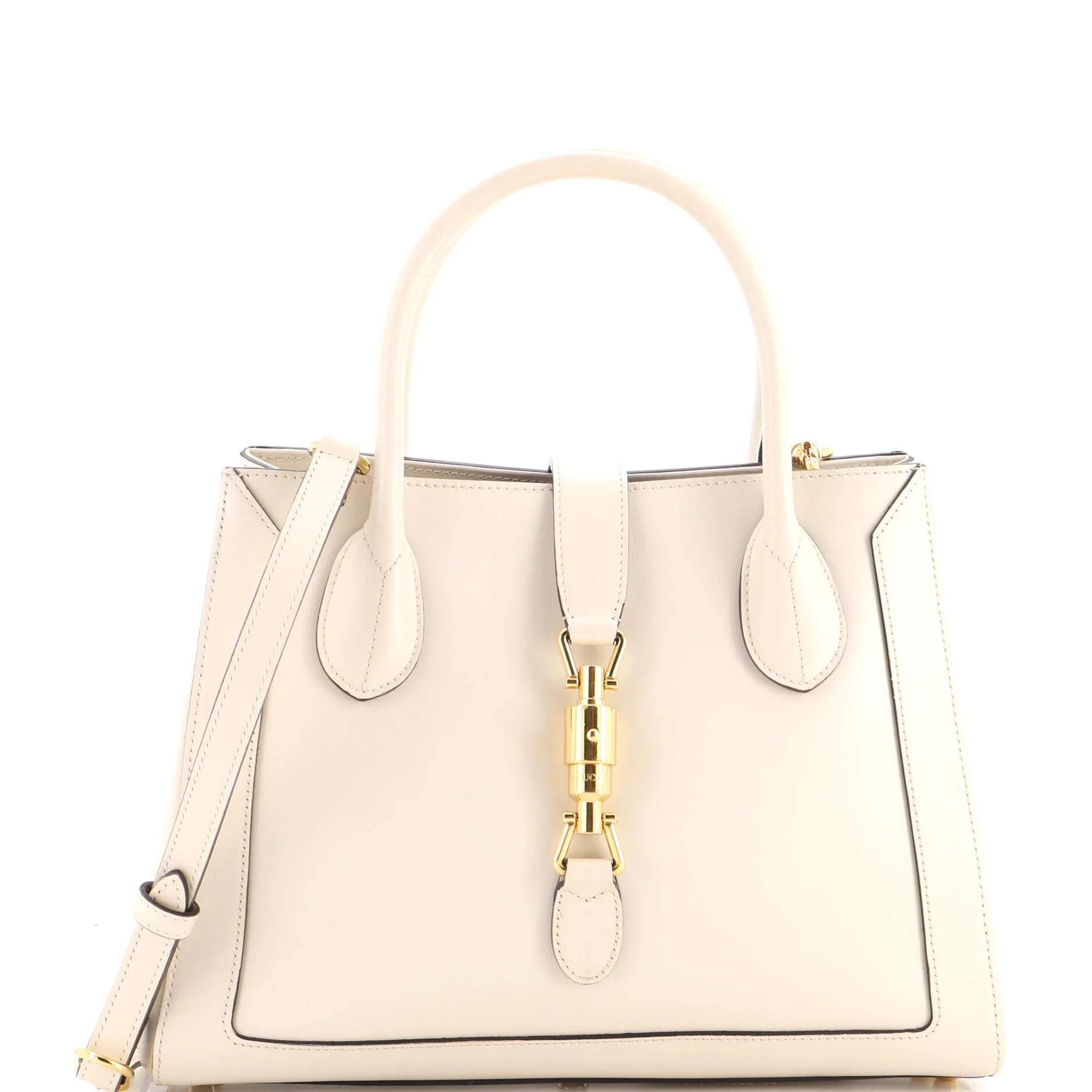 Leather tote