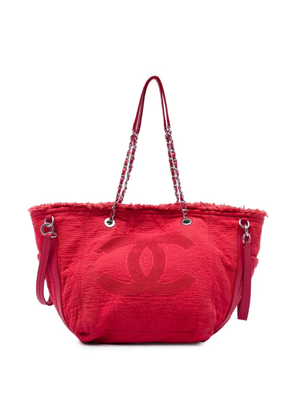2019 CC Fringe Canvas tote bag