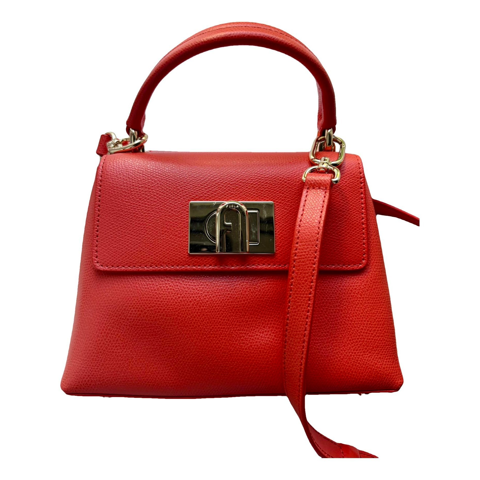 Leather handbag