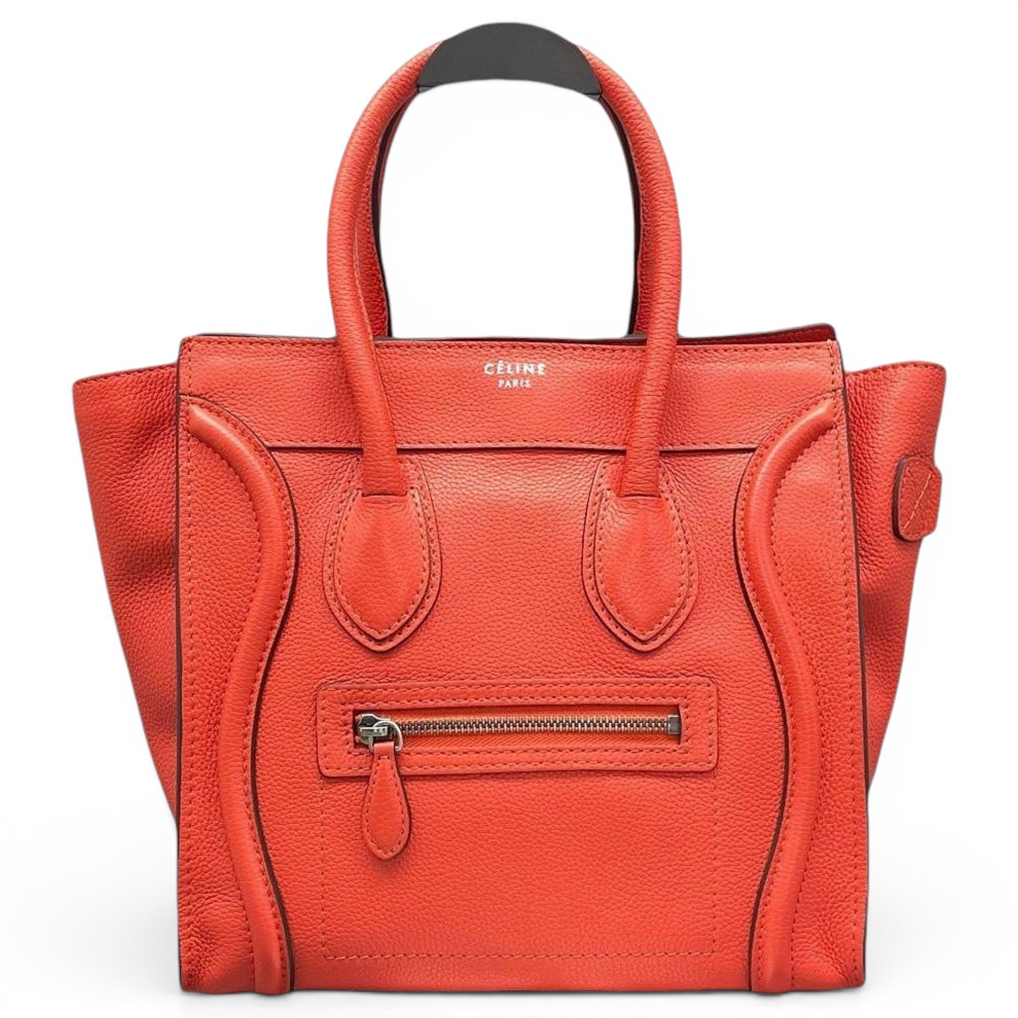 Luggage leather handbag