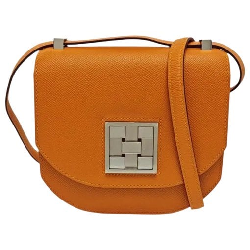 Mosaïque leather handbag