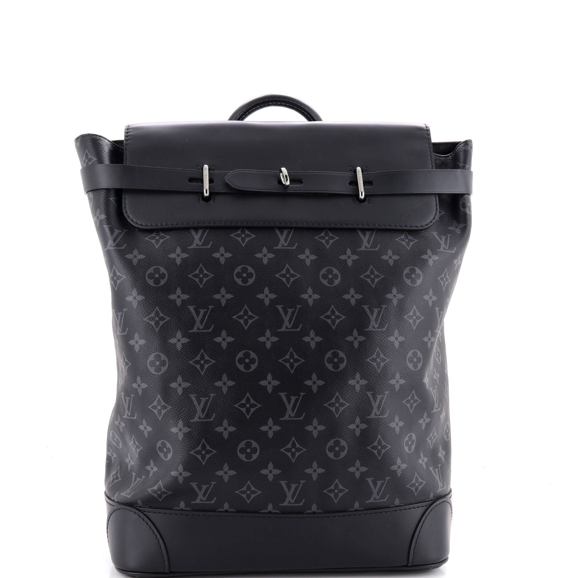 Steamer Backpack Monogram Eclipse Canvas
