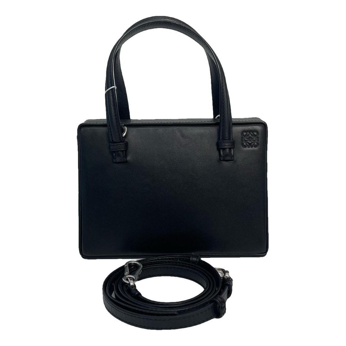 Postal leather handbag