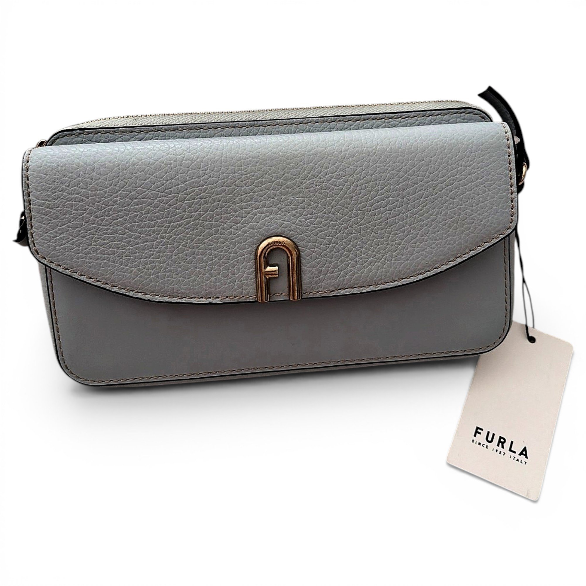 Leather crossbody bag