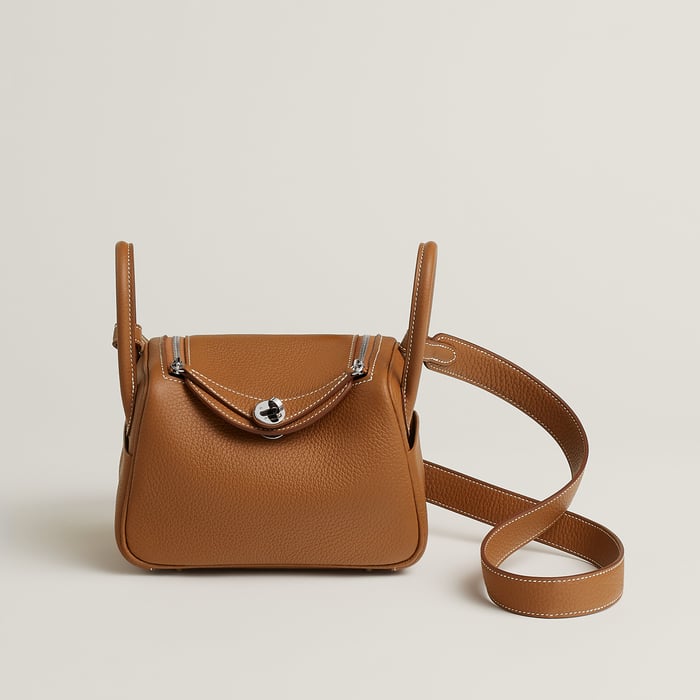 Gold Lindy II Mini Bag