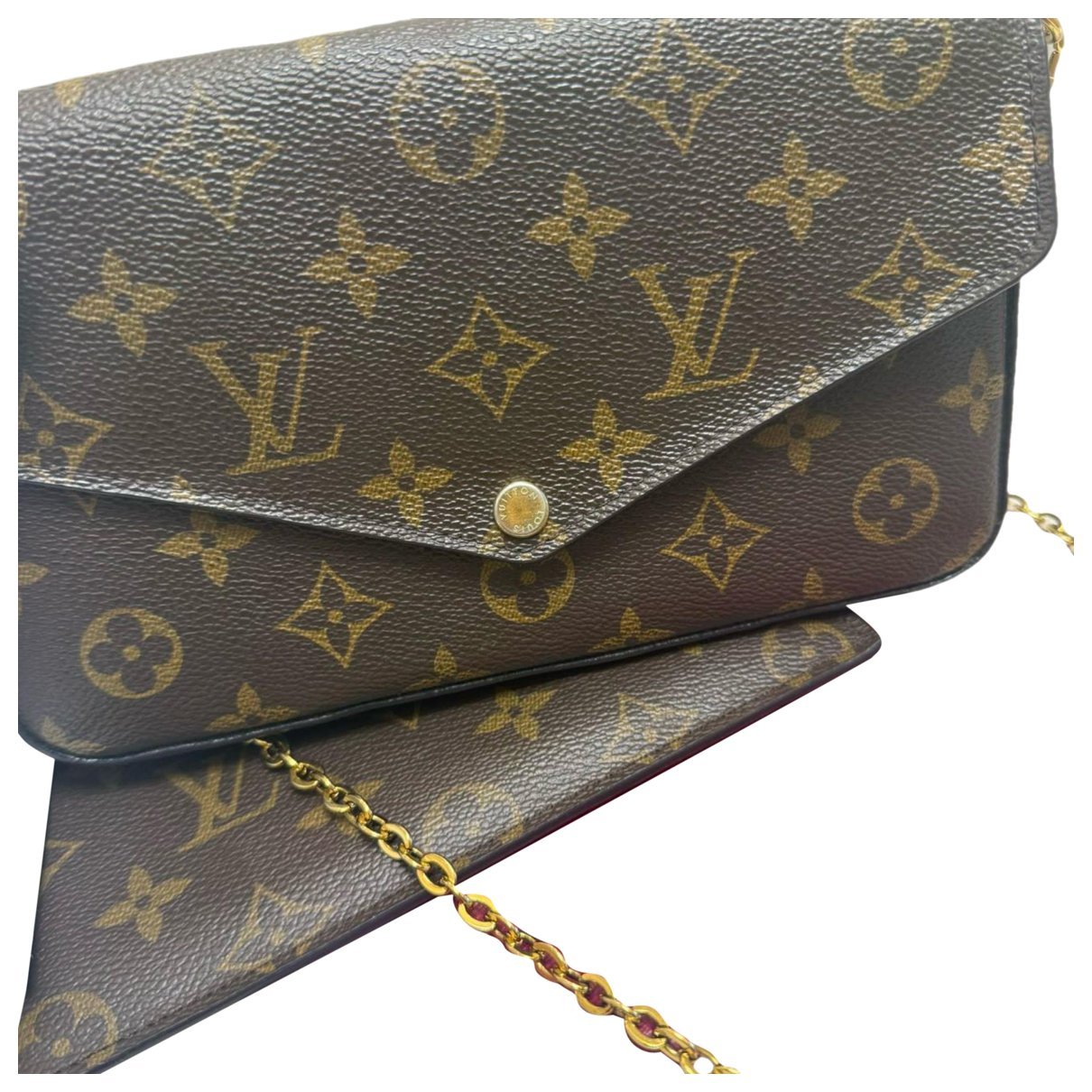 Félicie leather crossbody bag