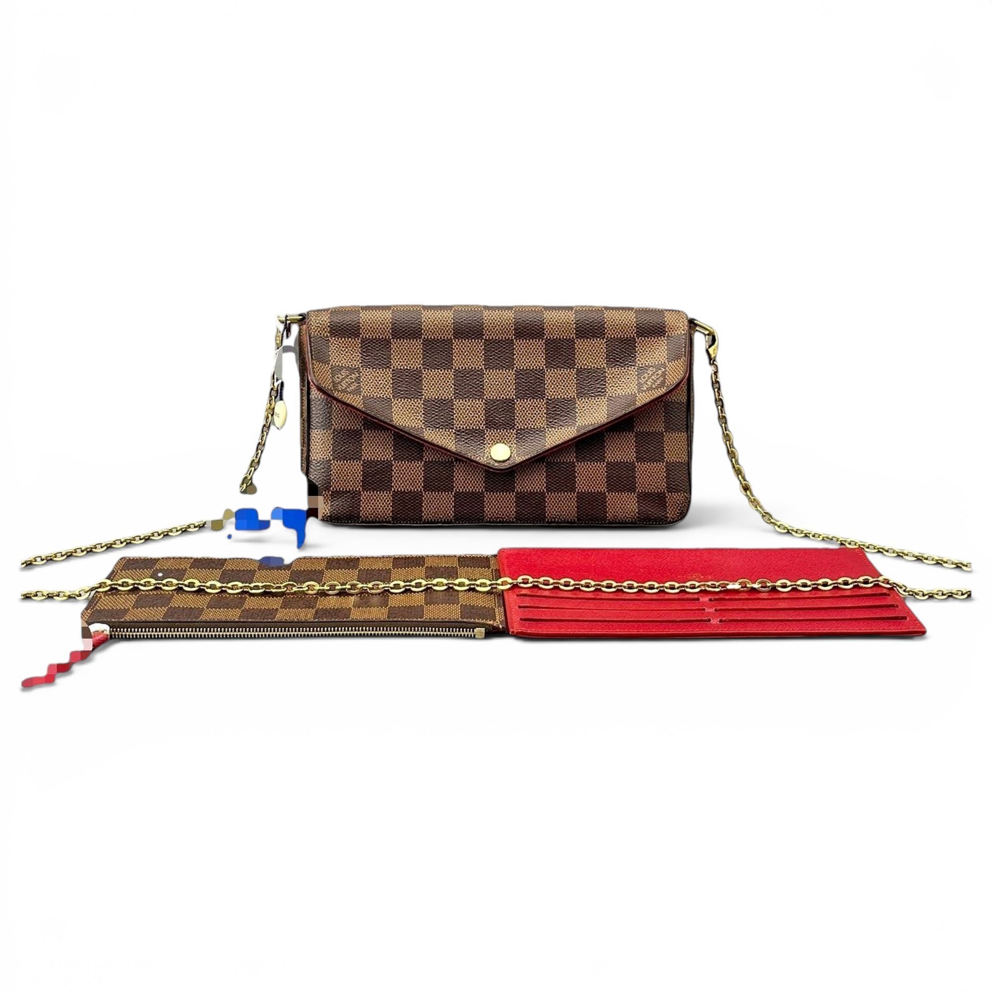 Félicie leather handbag