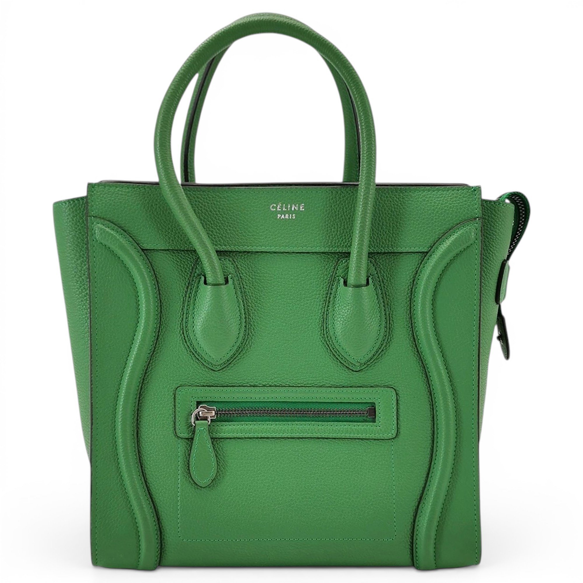 Luggage leather tote