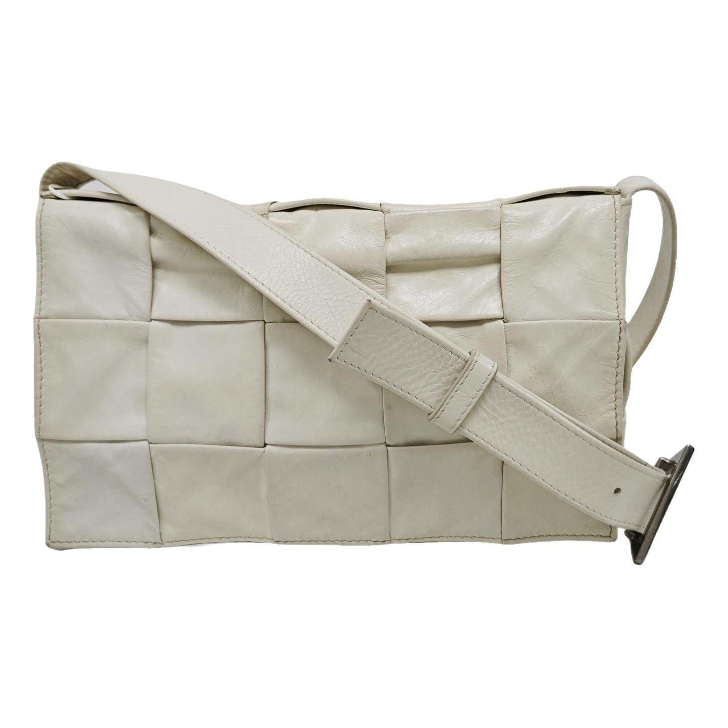 Brick Cassette leather handbag