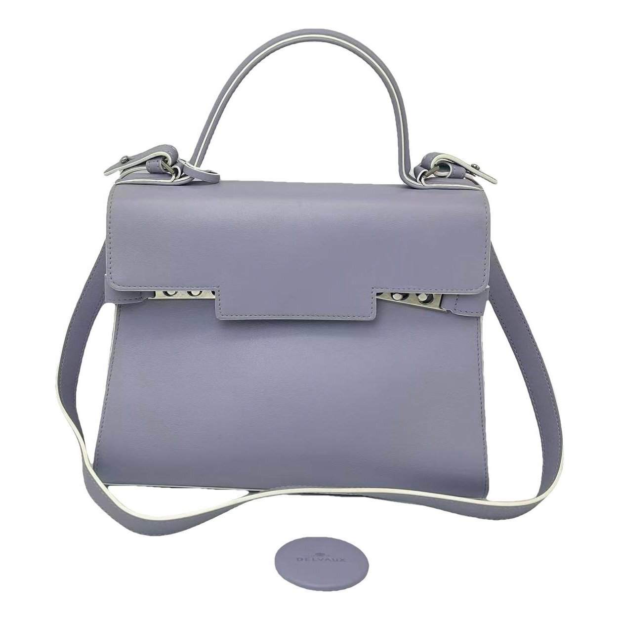 Delvaux Tempête leather crossbody bag