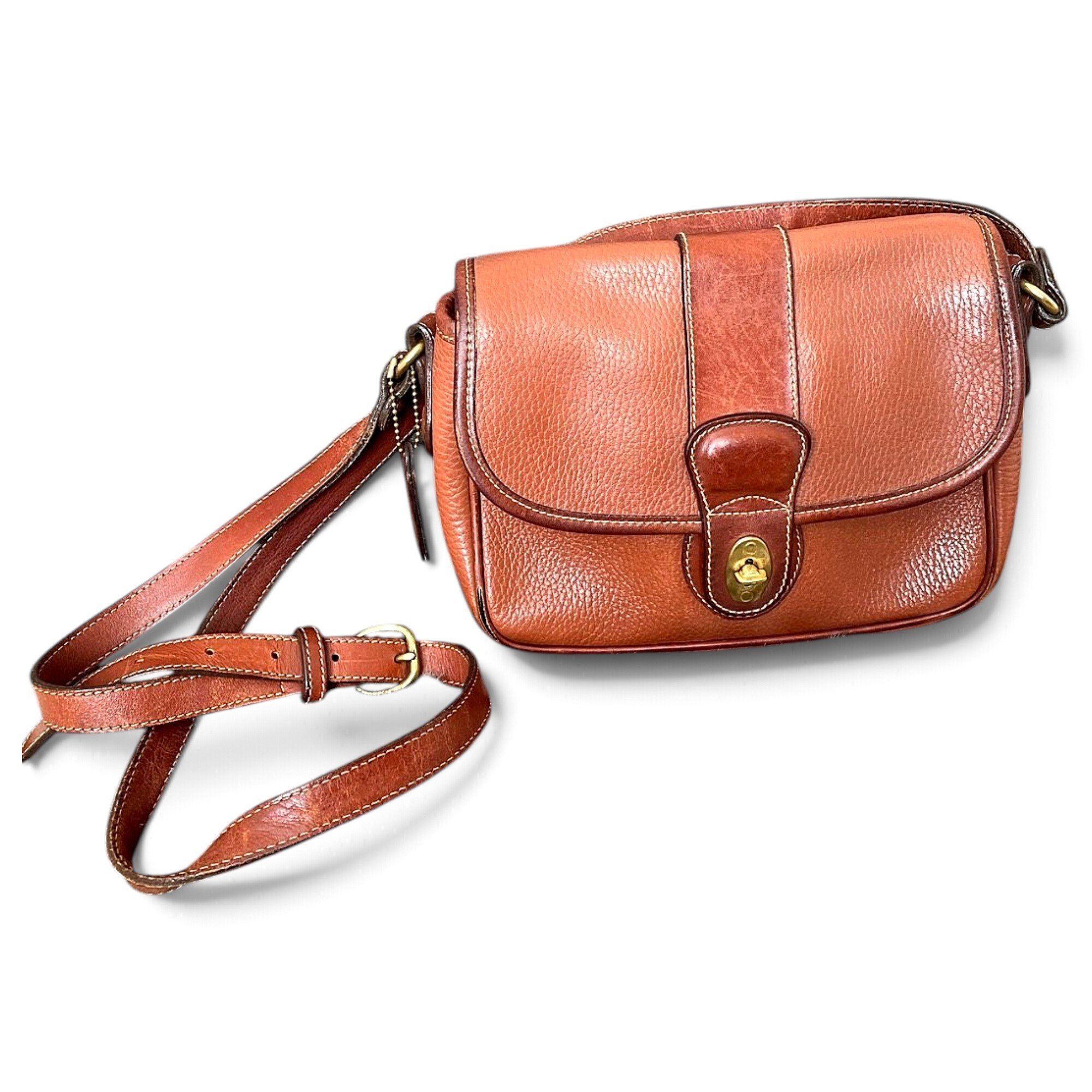 Leather crossbody bag