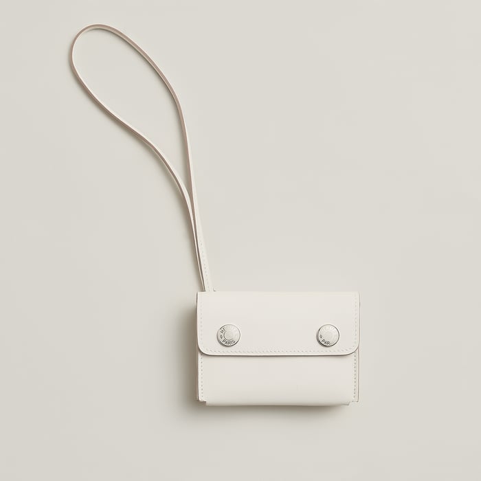 Gris Pâle Hermèsnap Card Holder