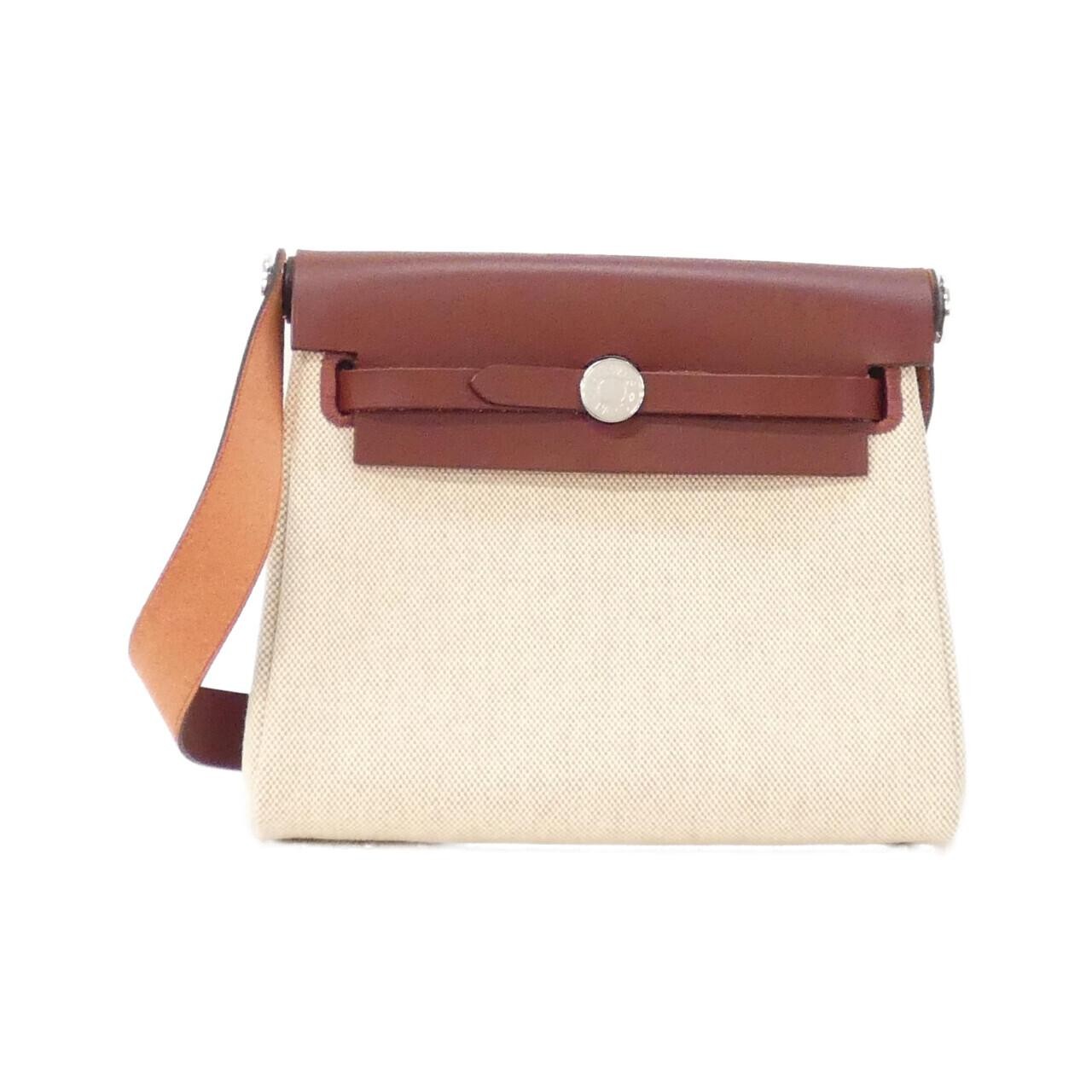 Hermes Herbag Zip 20 085414CK Shoulder Bag