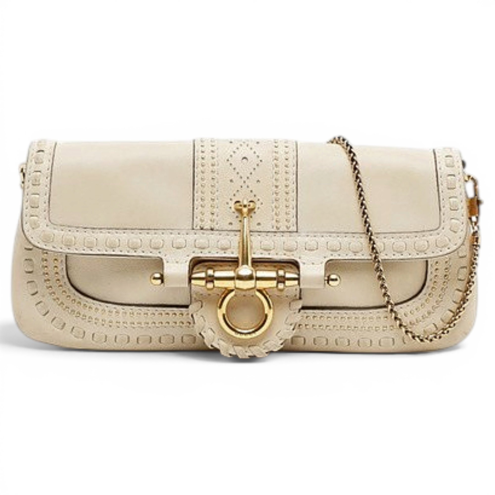 Snaffle Bit leather handbag