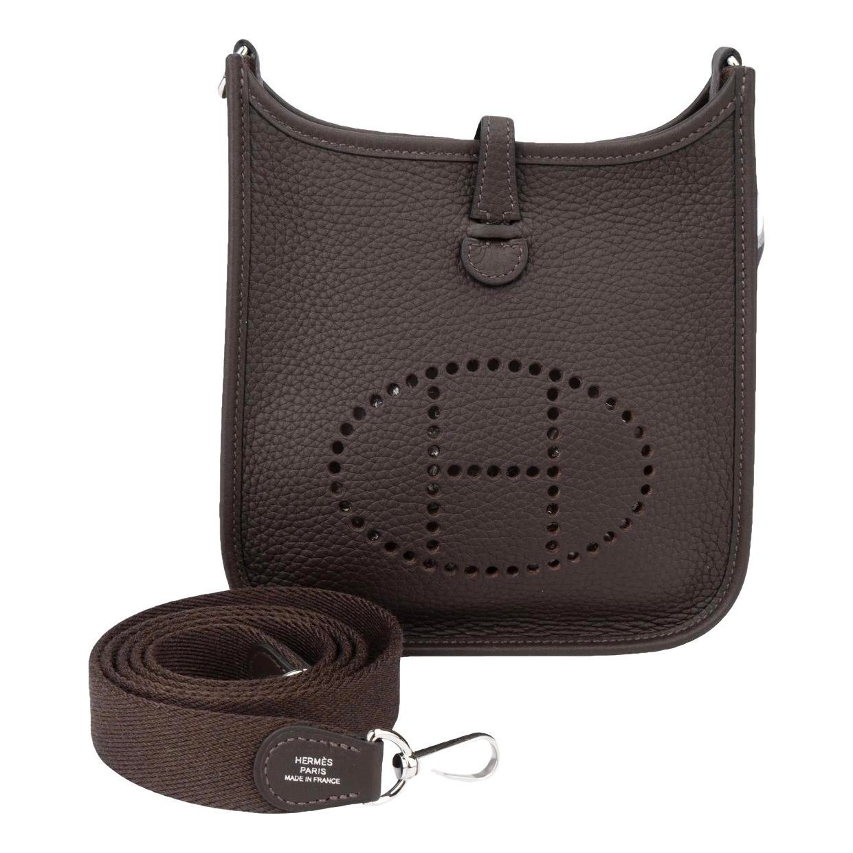 Evelyne leather handbag