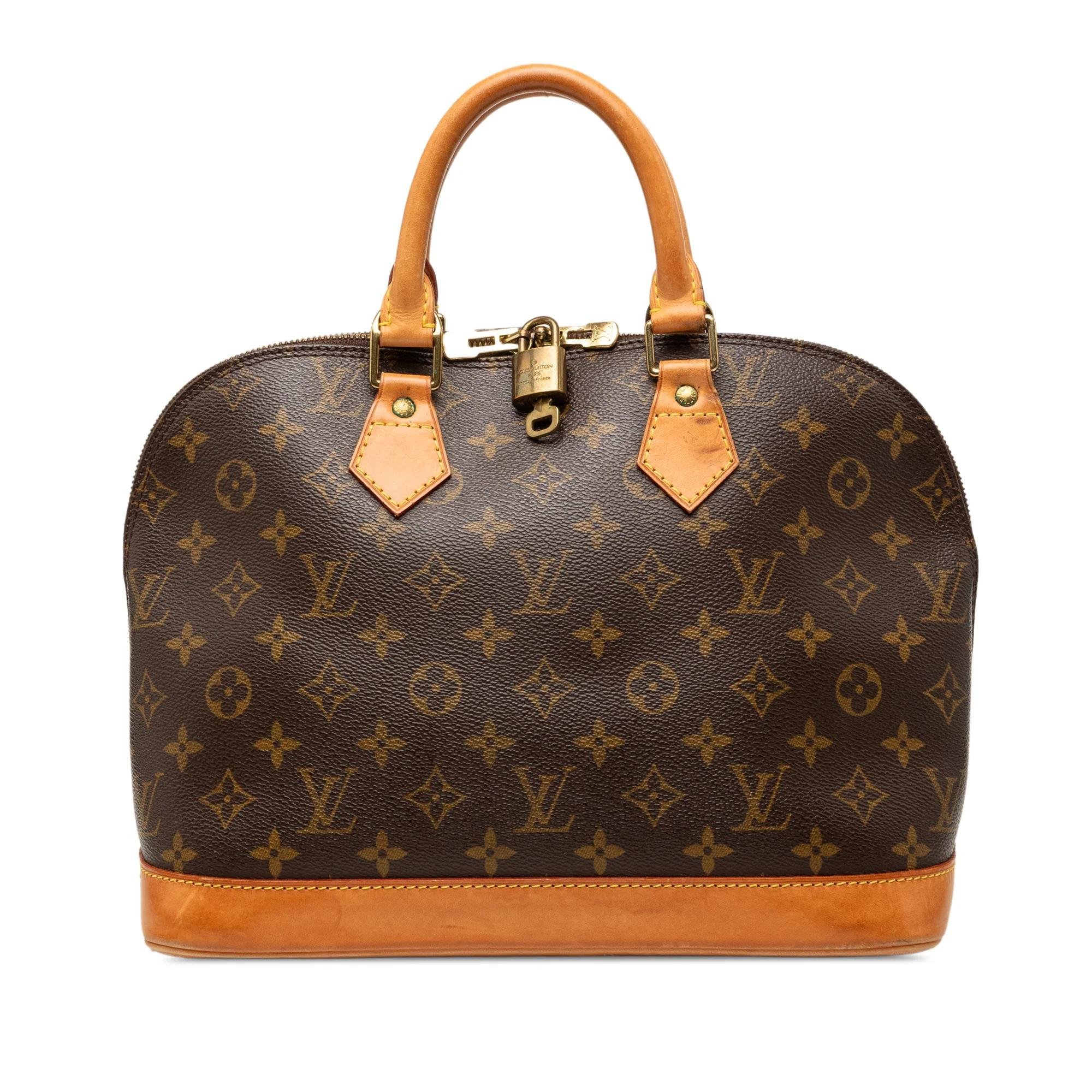 Alma leather handbag