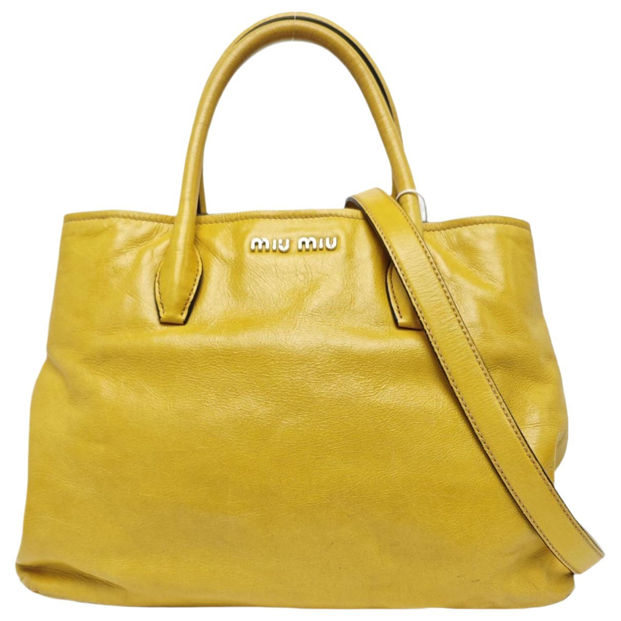 Leather handbag