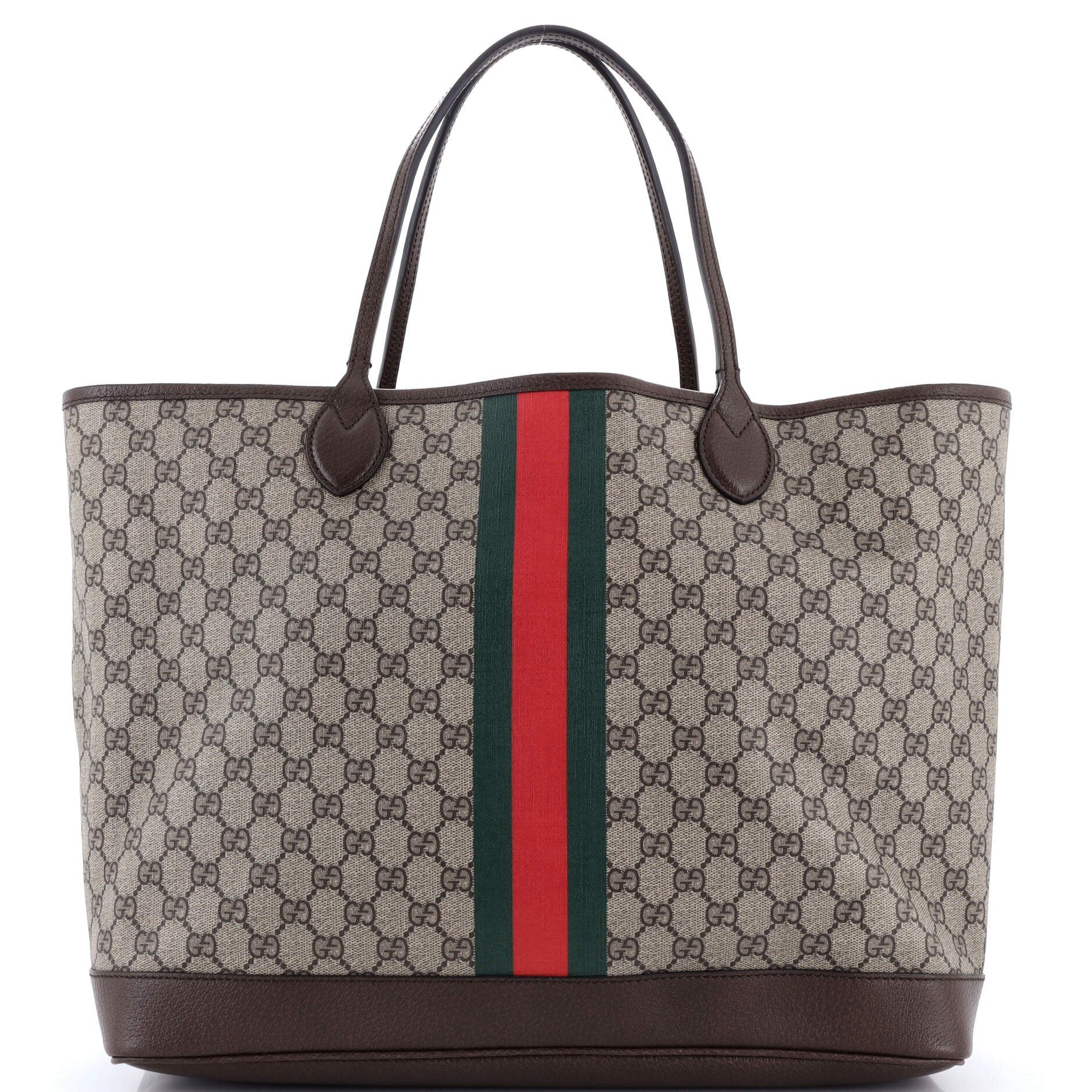 Ophidia Open Shopping Tote GG Coated Canvas Large