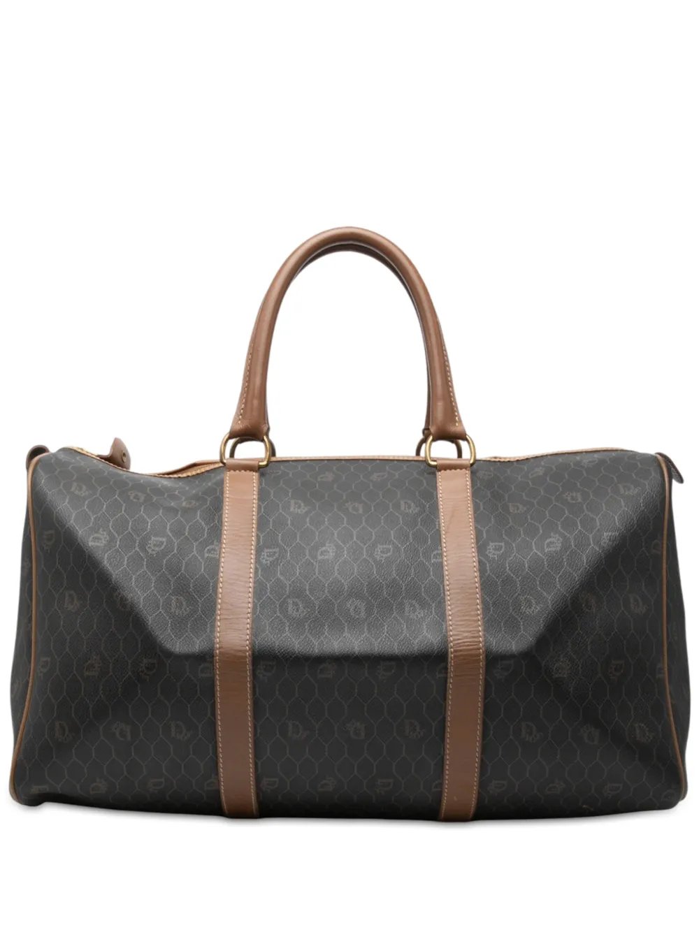 20th Century Honeycomb Coated Canvas travel bag